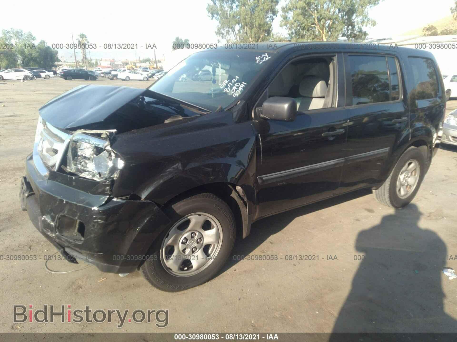 2011 HONDA PILOT - VIN: 5FNYF3H21BB016687 - Фото 2
