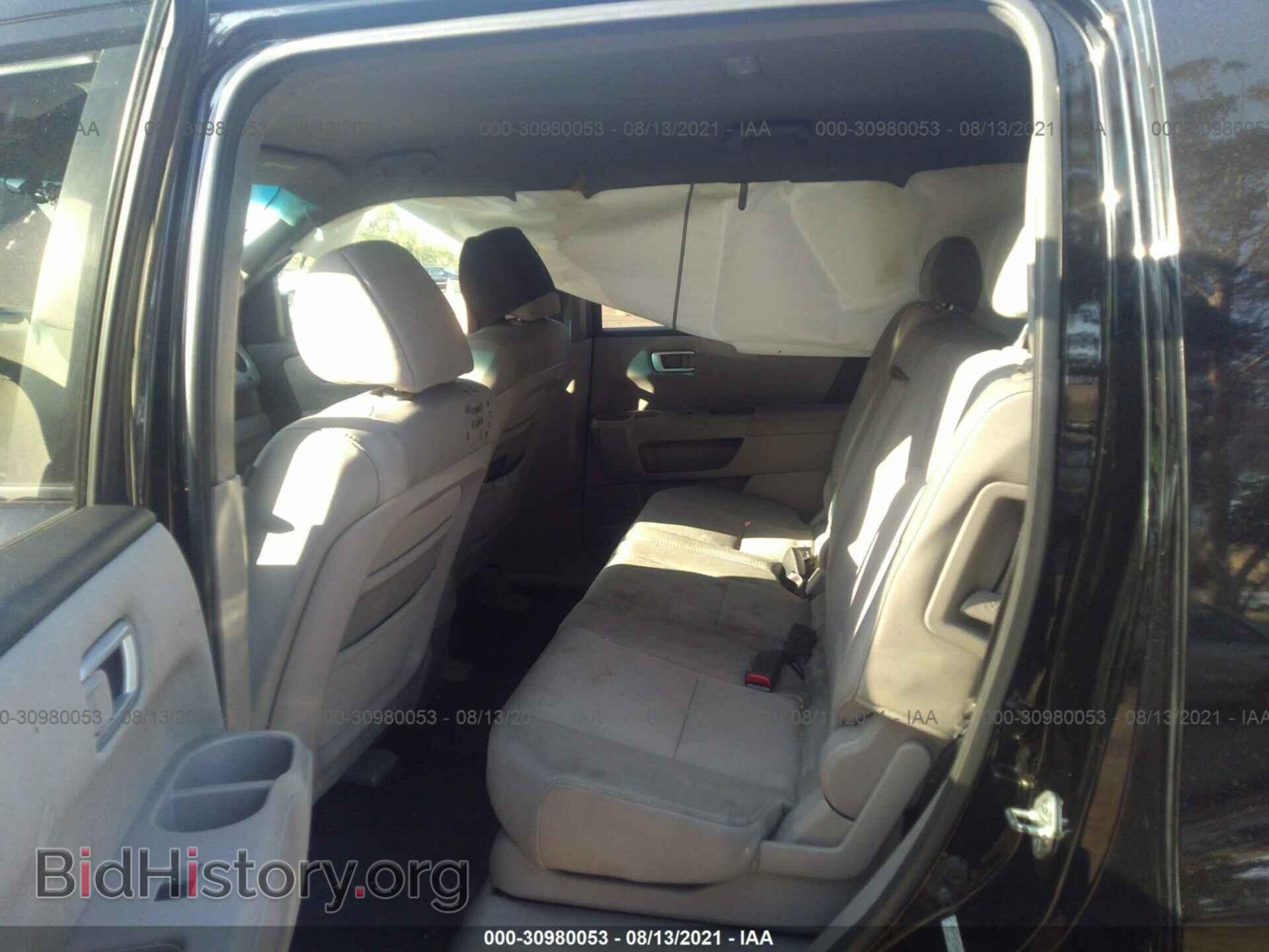 2011 HONDA PILOT - VIN: 5FNYF3H21BB016687 - Фото 8