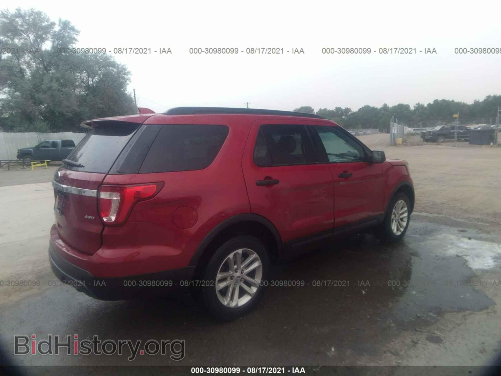 2017 FORD EXPLORER - VIN: 1FM5K8B82HGA99503 - Фото 4
