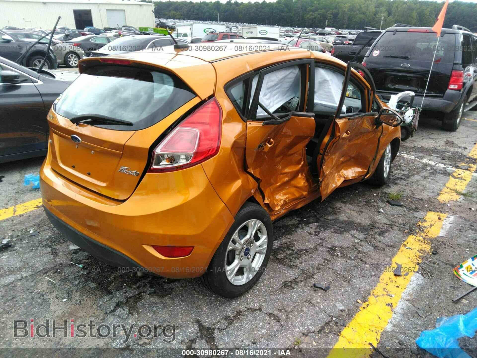 2016 FORD FIESTA - VIN: 3FADP4EJ9GM107065 - Фото 4