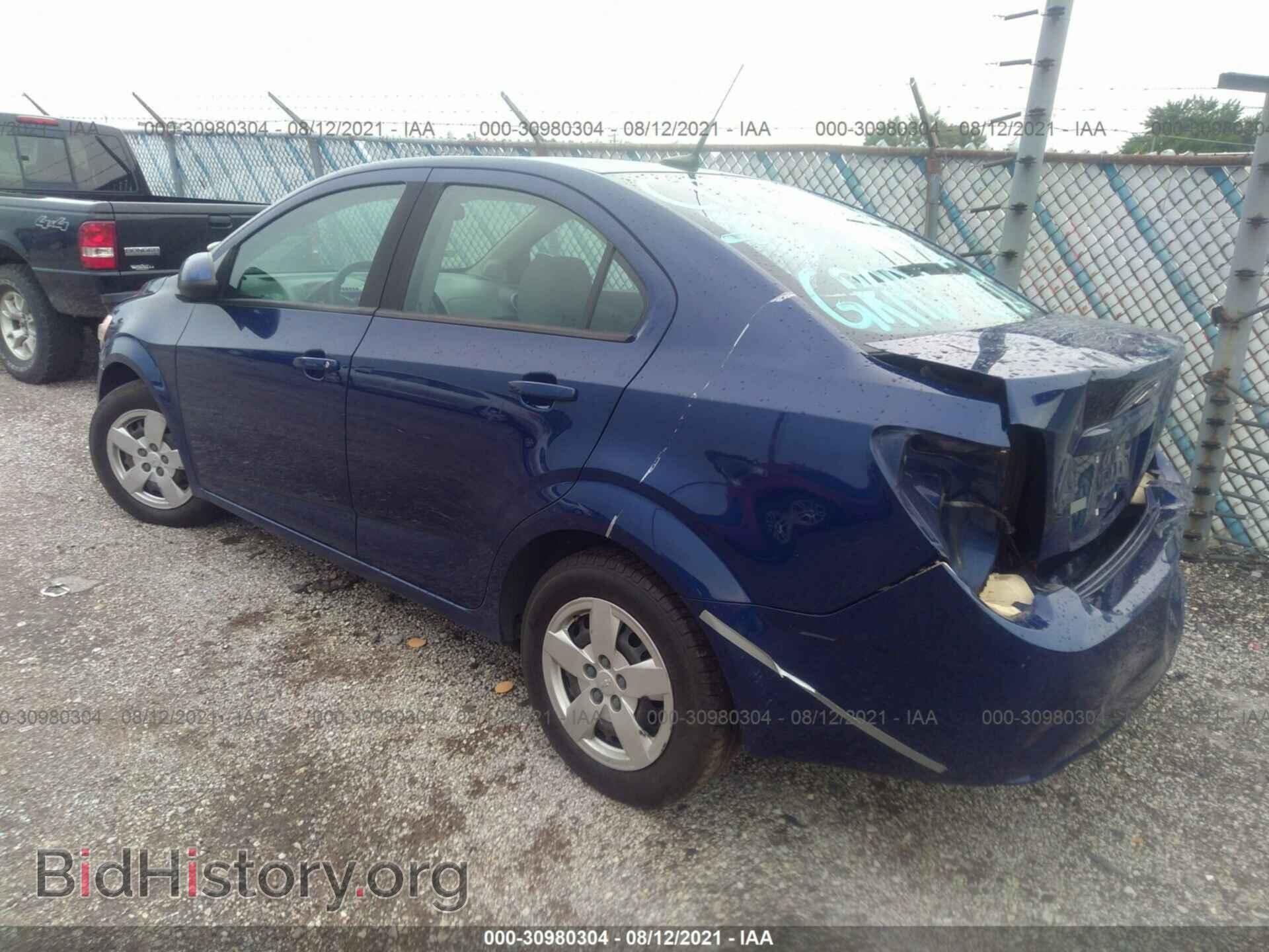 2014 CHEVROLET SONIC - VIN: 1G1JA5SH7E4144199 - Фото 3