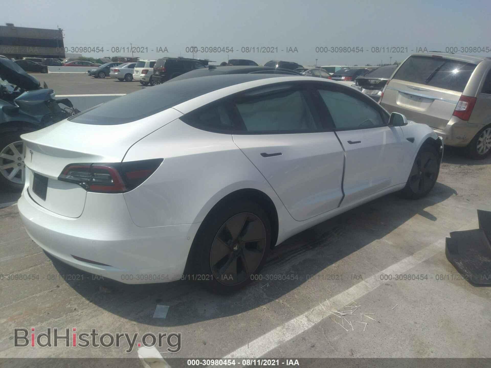 2021 TESLA MODEL 3 - VIN: 5YJ3E1EA3MF986363 - Фото 4