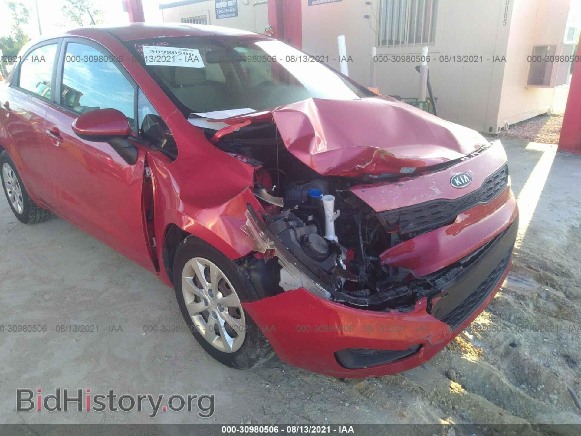 2012 KIA RIO - VIN: KNADM5A32C6021586 - Фото 6