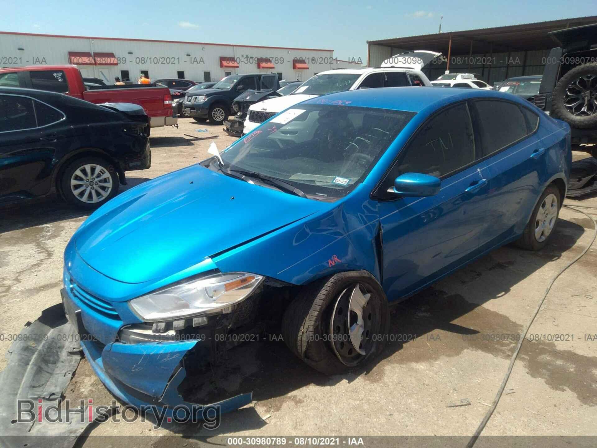 2015 DODGE DART - VIN: 1C3CDFAA3FD362731 - Фото 2