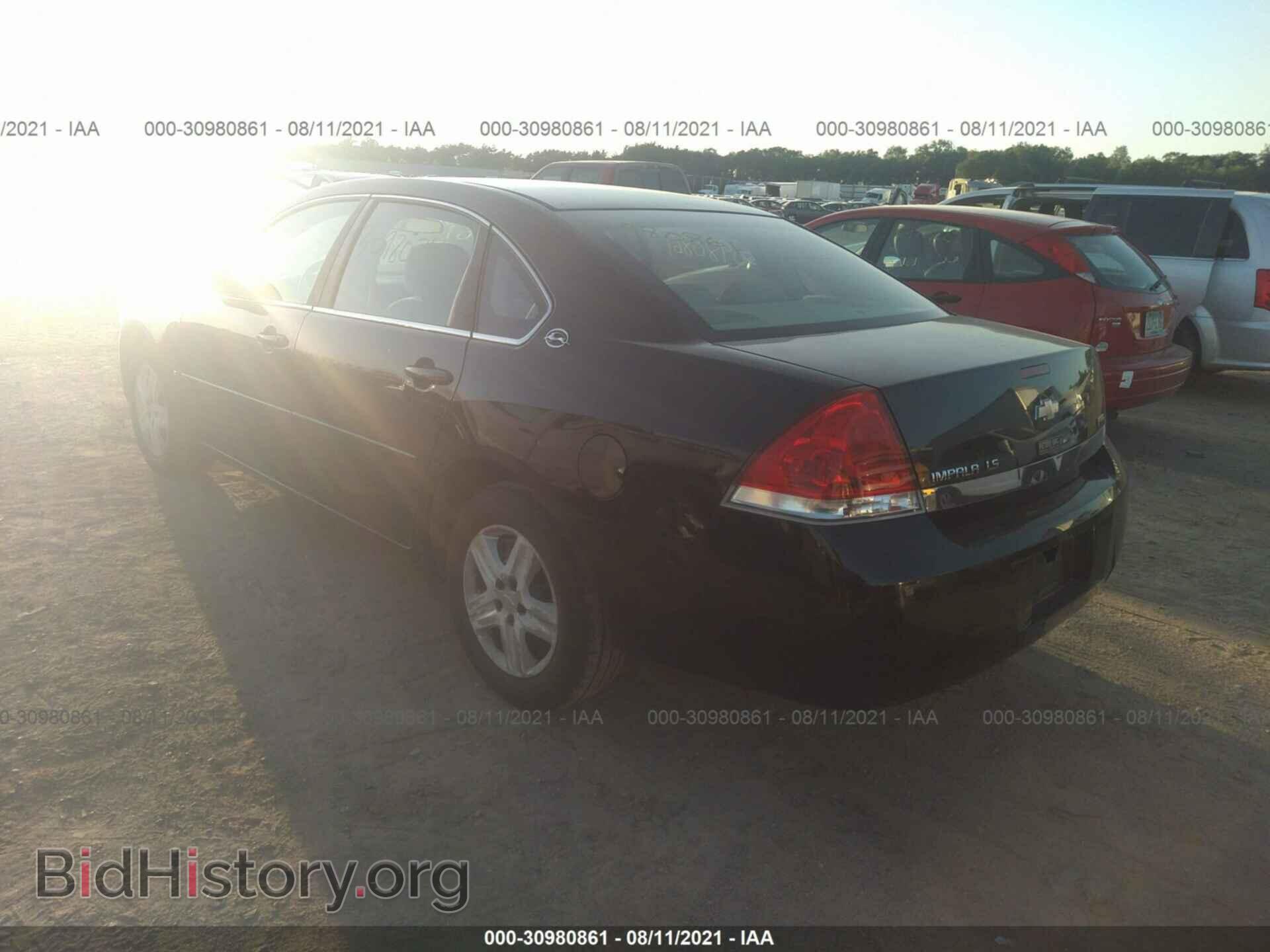 2007 CHEVROLET IMPALA - VIN: 2G1WB58K579379111 - Фото 3