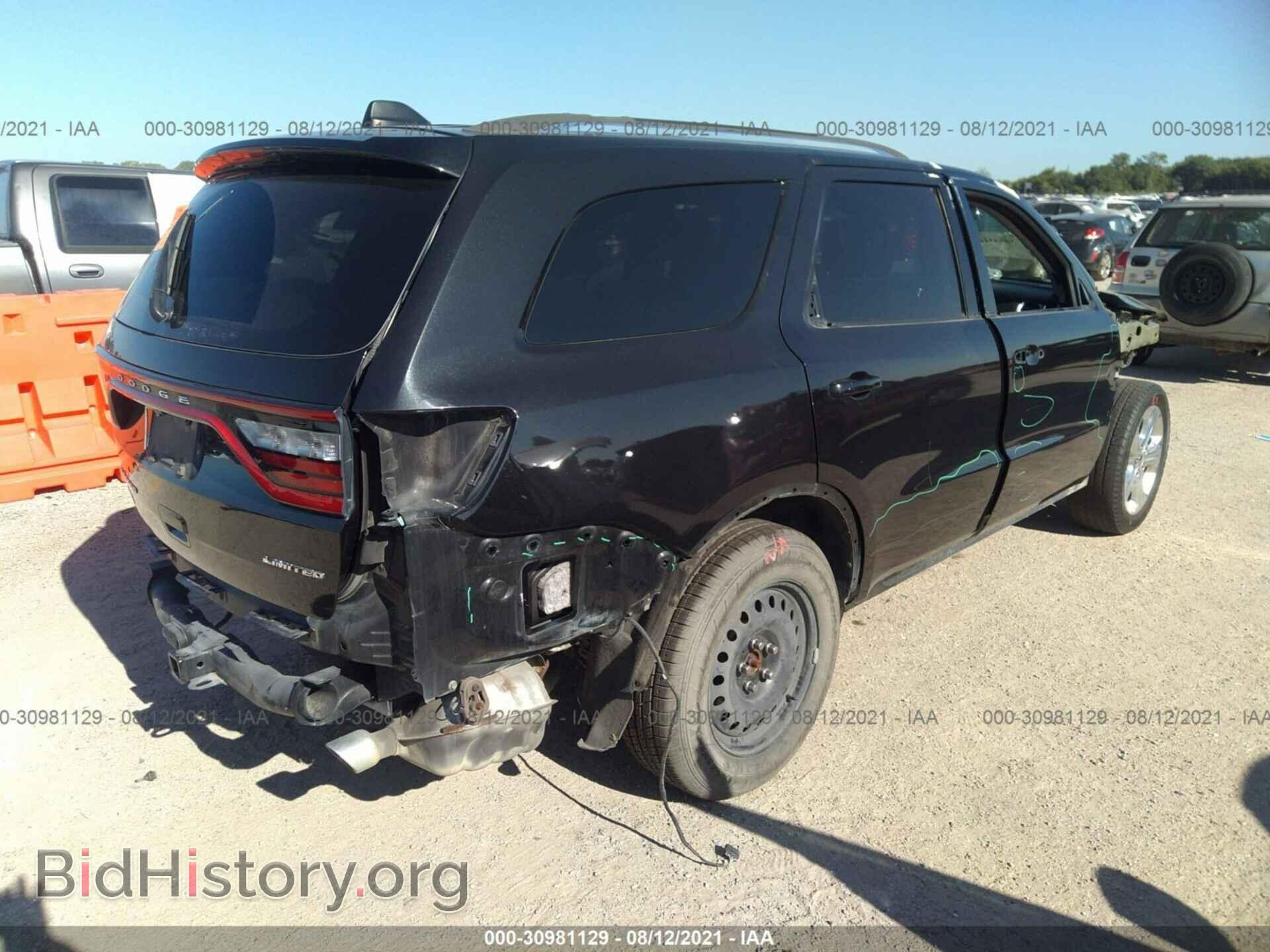 2014 DODGE DURANGO - VIN: 1C4RDHDG7EC446119 - Photo 4