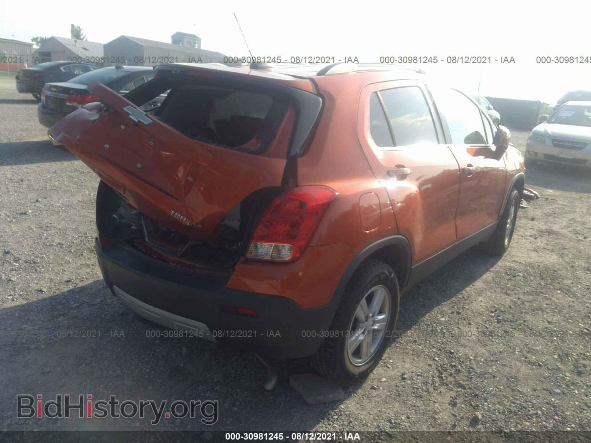 2015 CHEVROLET TRAX - VIN: KL7CJLSB2FB157808 - Фото 4