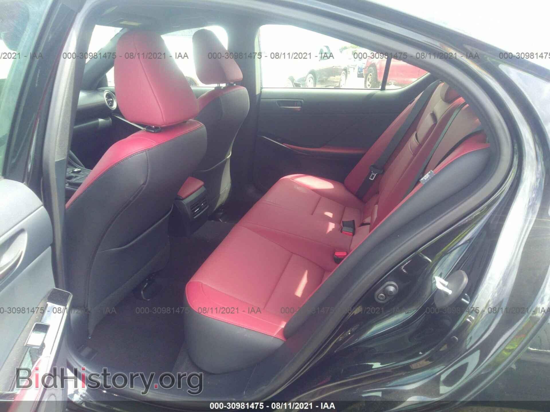 2021 LEXUS IS - VIN: JTHAA1D2XM5113786 - Фото 8