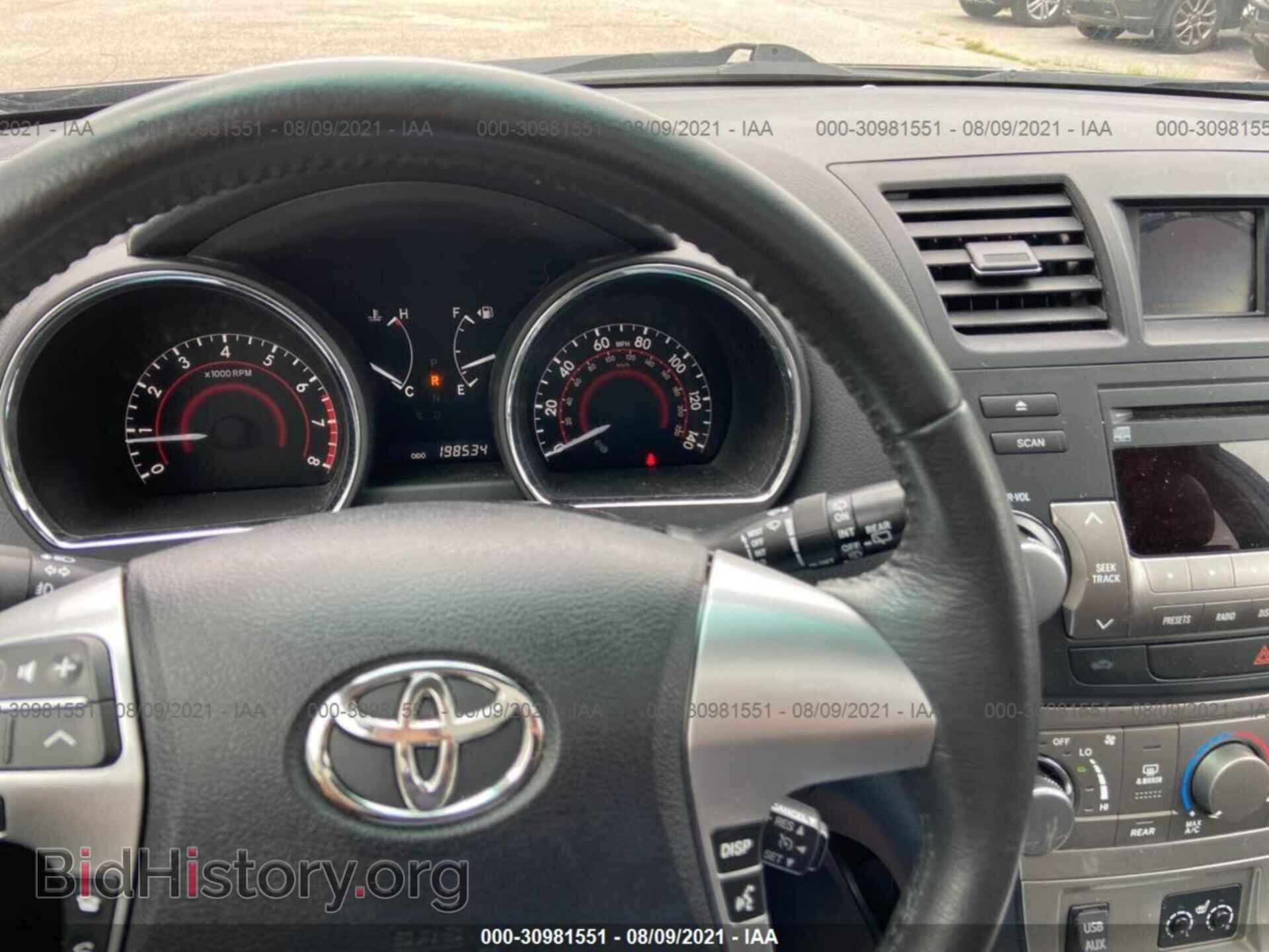 2012 TOYOTA HIGHLANDER - VIN: 5TDBK3EH9CS149561 - Фото 7