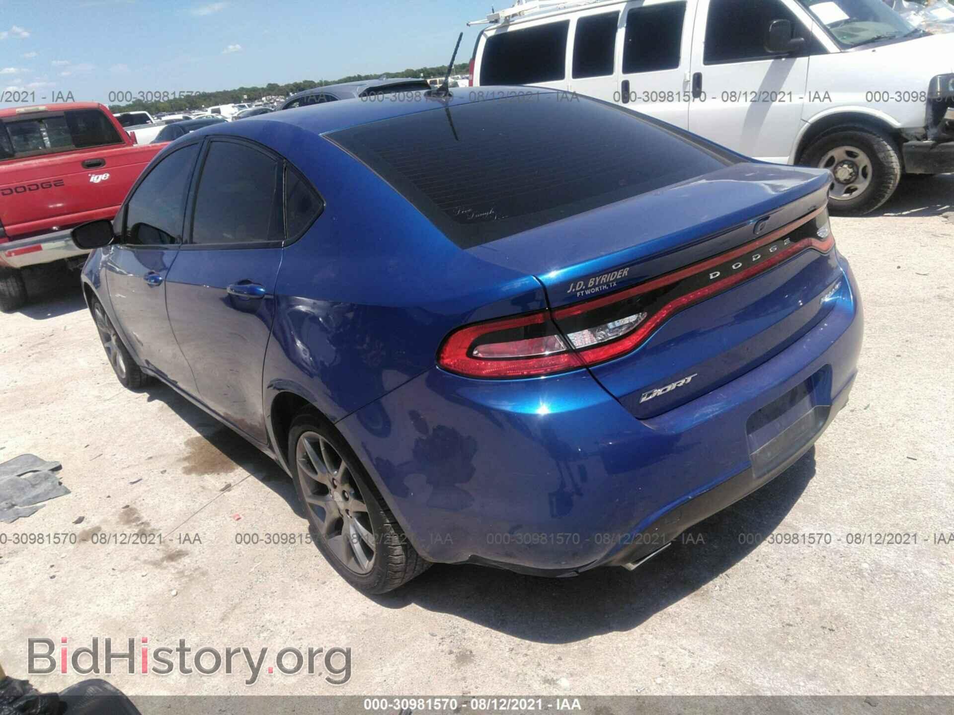 2013 DODGE DART - VIN: 1C3CDFBA2DD342028 - Фото 3