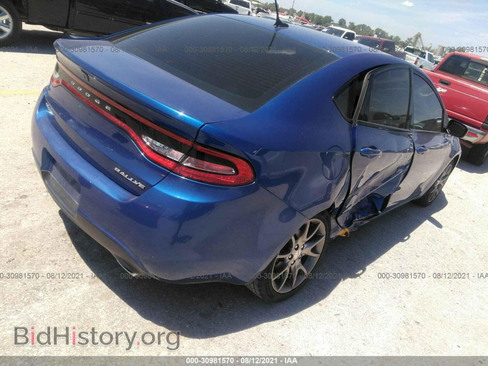 2013 DODGE DART - VIN: 1C3CDFBA2DD342028 - Фото 4