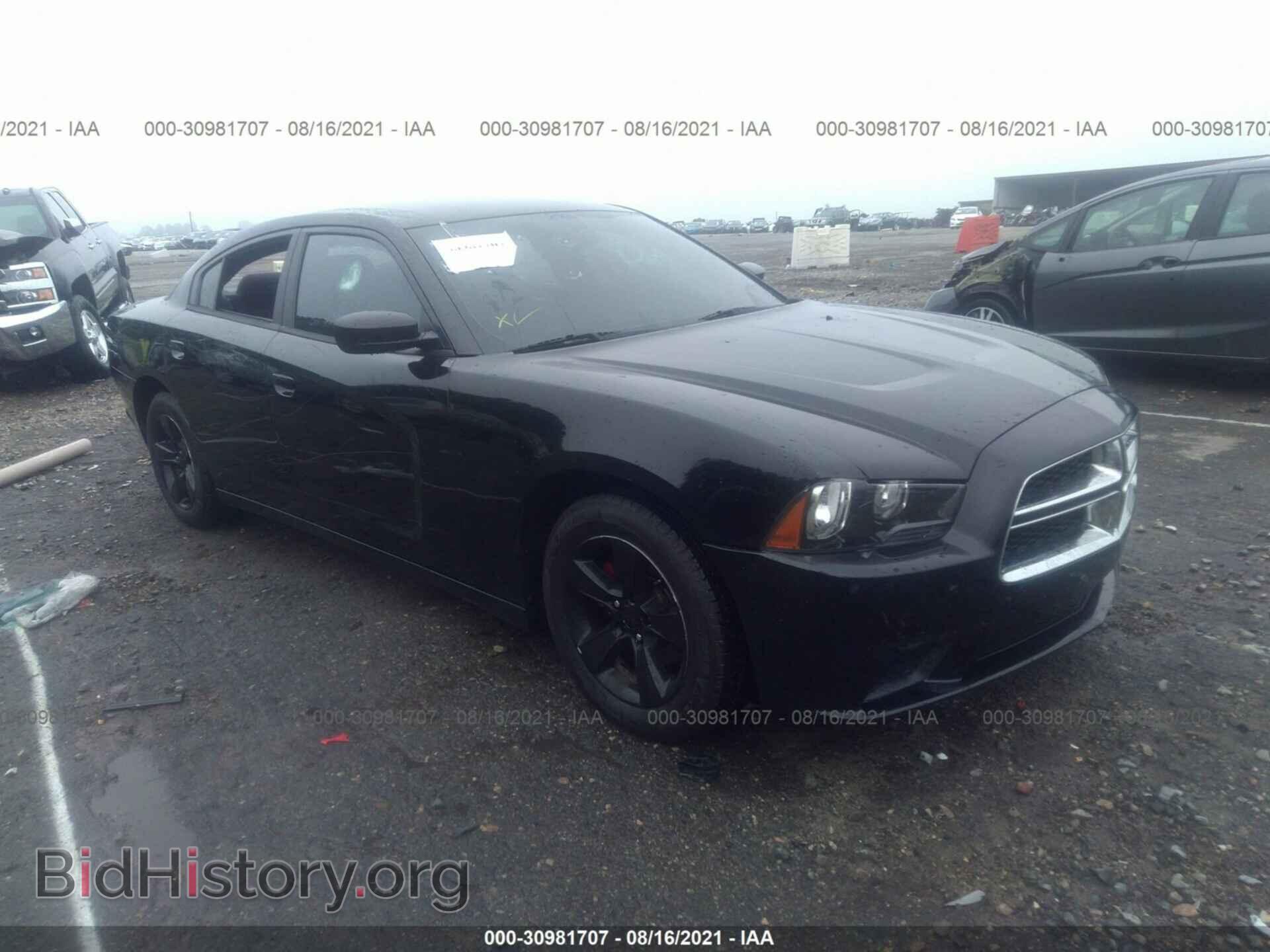 Фотография 2C3CDXBGXCH211361 - DODGE CHARGER 2012