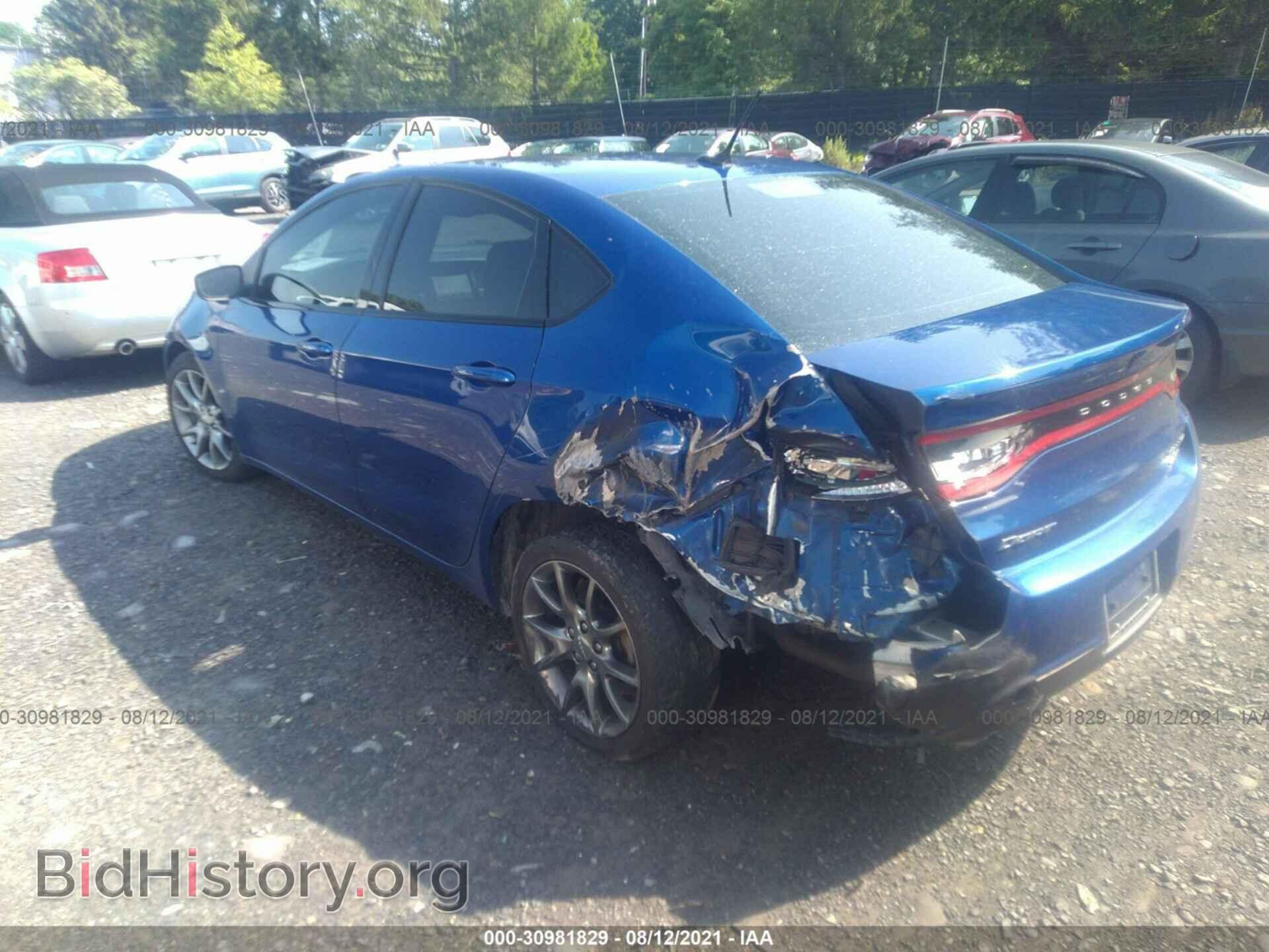 2014 DODGE DART - VIN: 1C3CDFBB5ED854599 - Photo 3