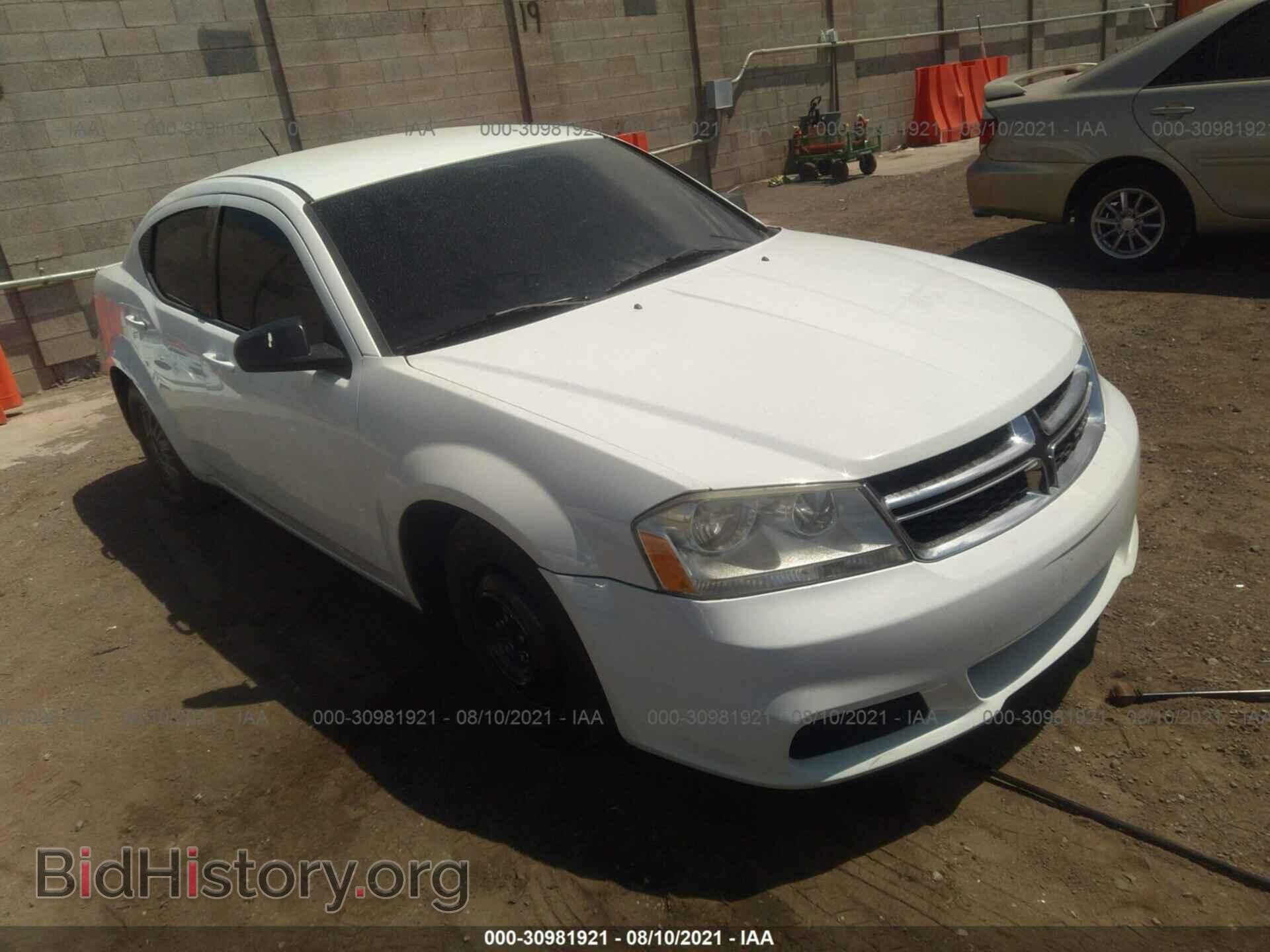 Photo 1C3CDZAB2DN771448 - DODGE AVENGER 2013