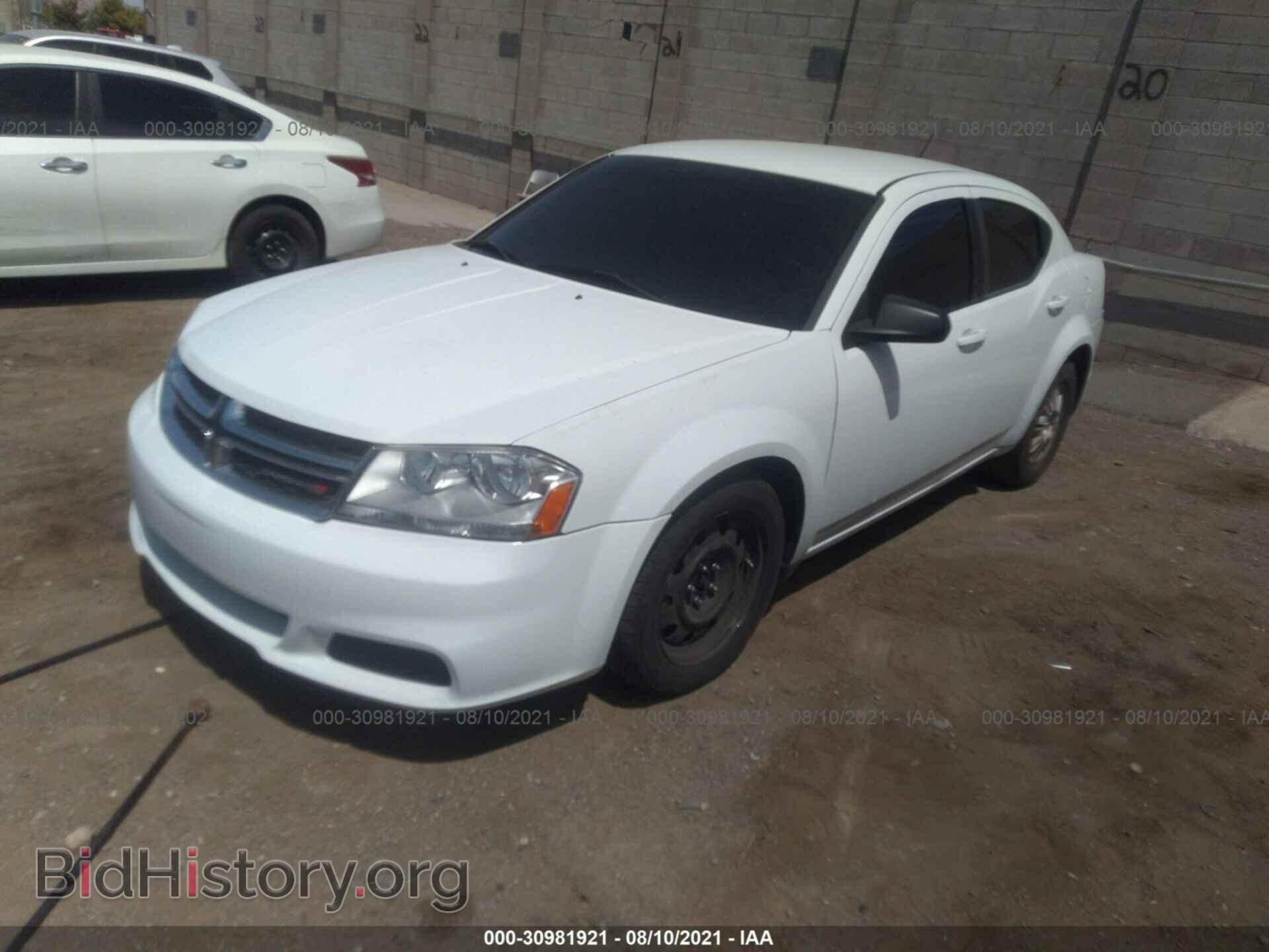 2013 DODGE AVENGER - VIN: 1C3CDZAB2DN771448 - Photo 2