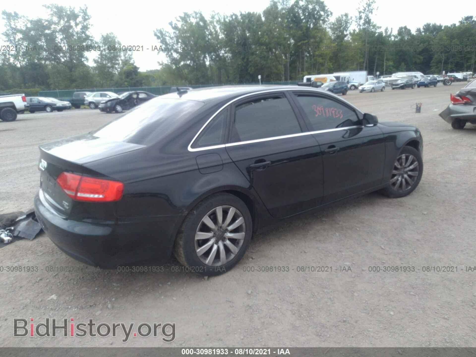 2011 AUDI A4 - VIN: WAUFFAFL6BN022314 - Фото 4