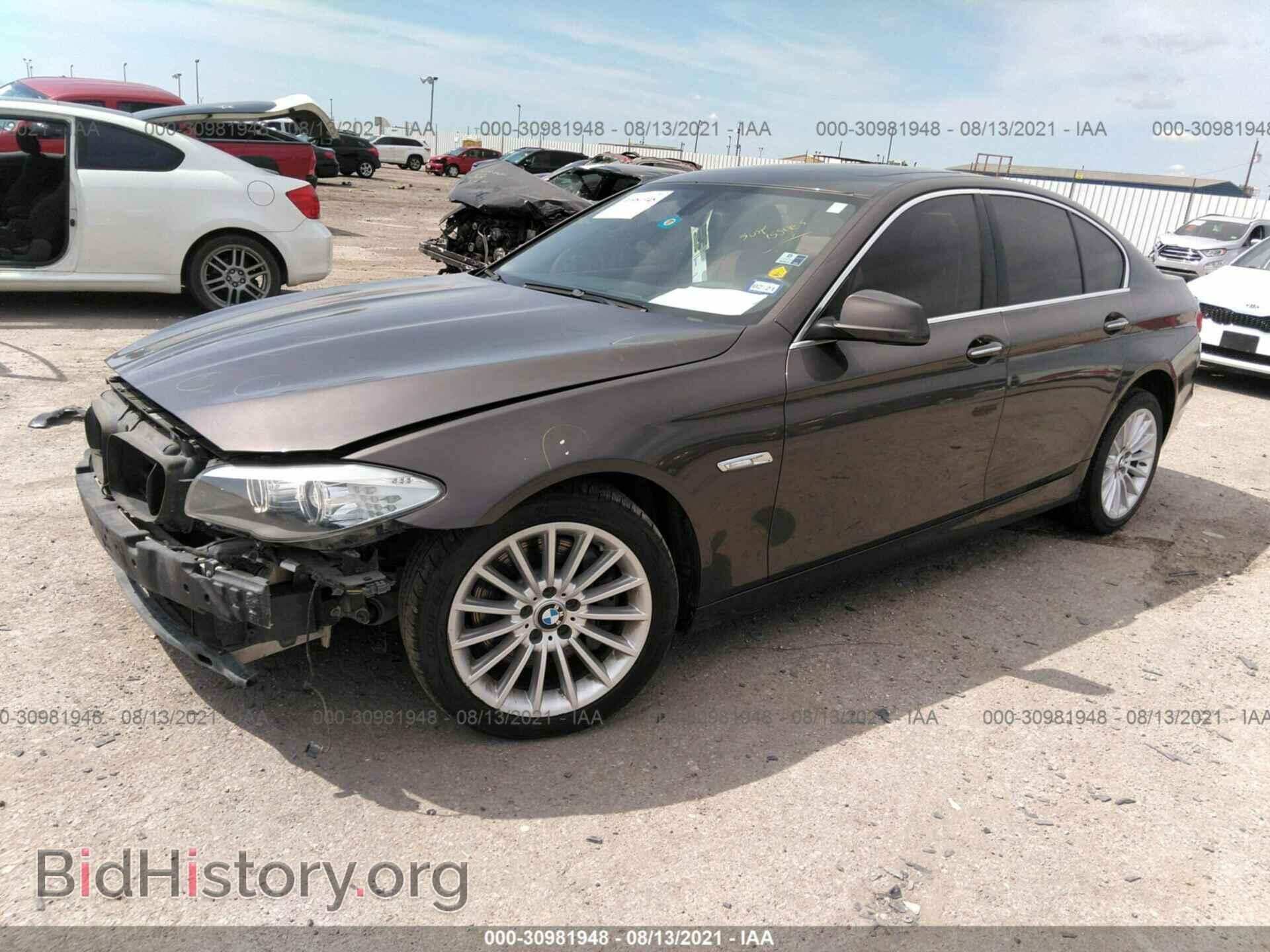 2013 BMW 5 SERIES - VIN: WBAFR7C50DC824078 - Фото 2