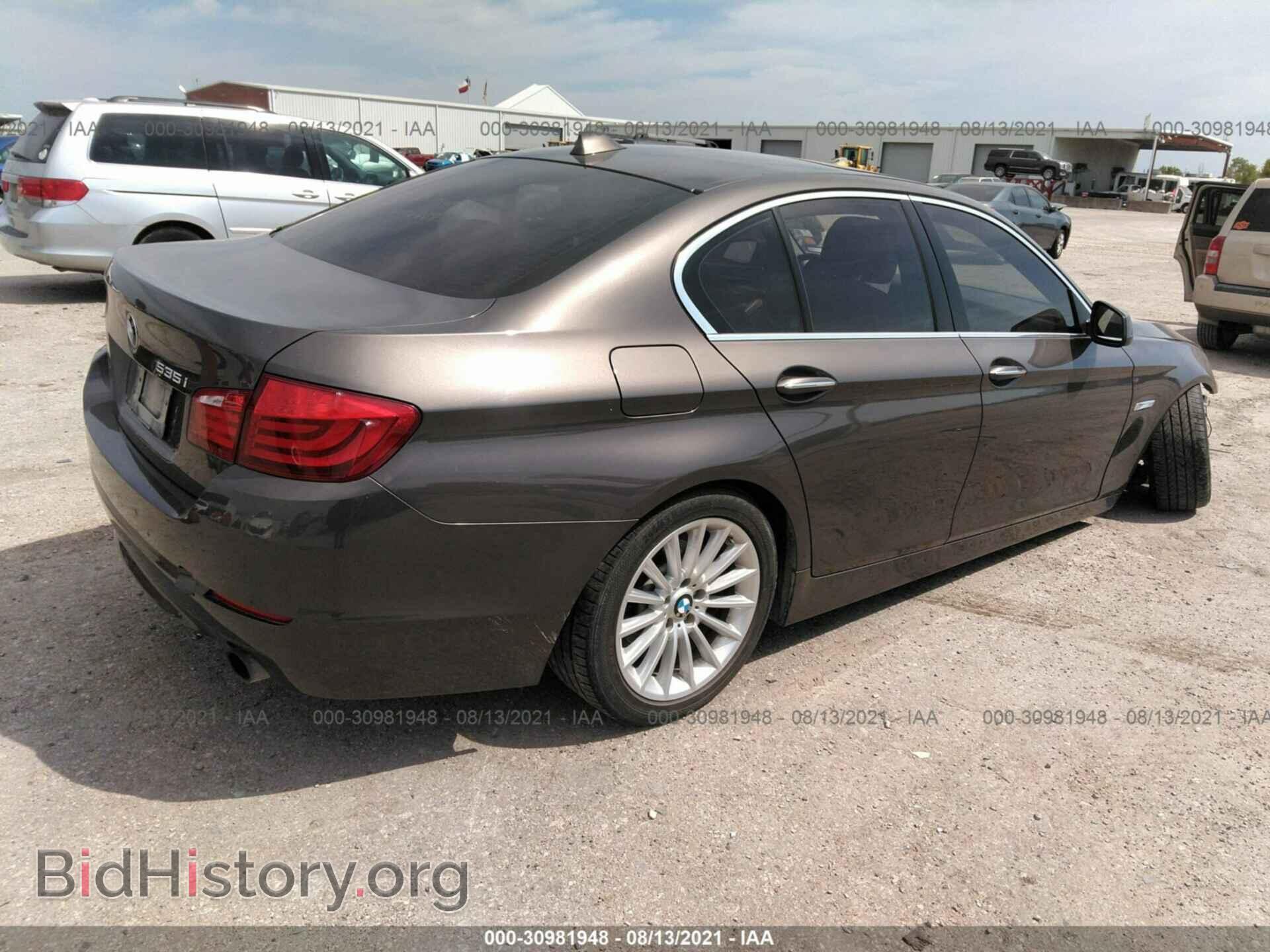 2013 BMW 5 SERIES - VIN: WBAFR7C50DC824078 - Фото 4