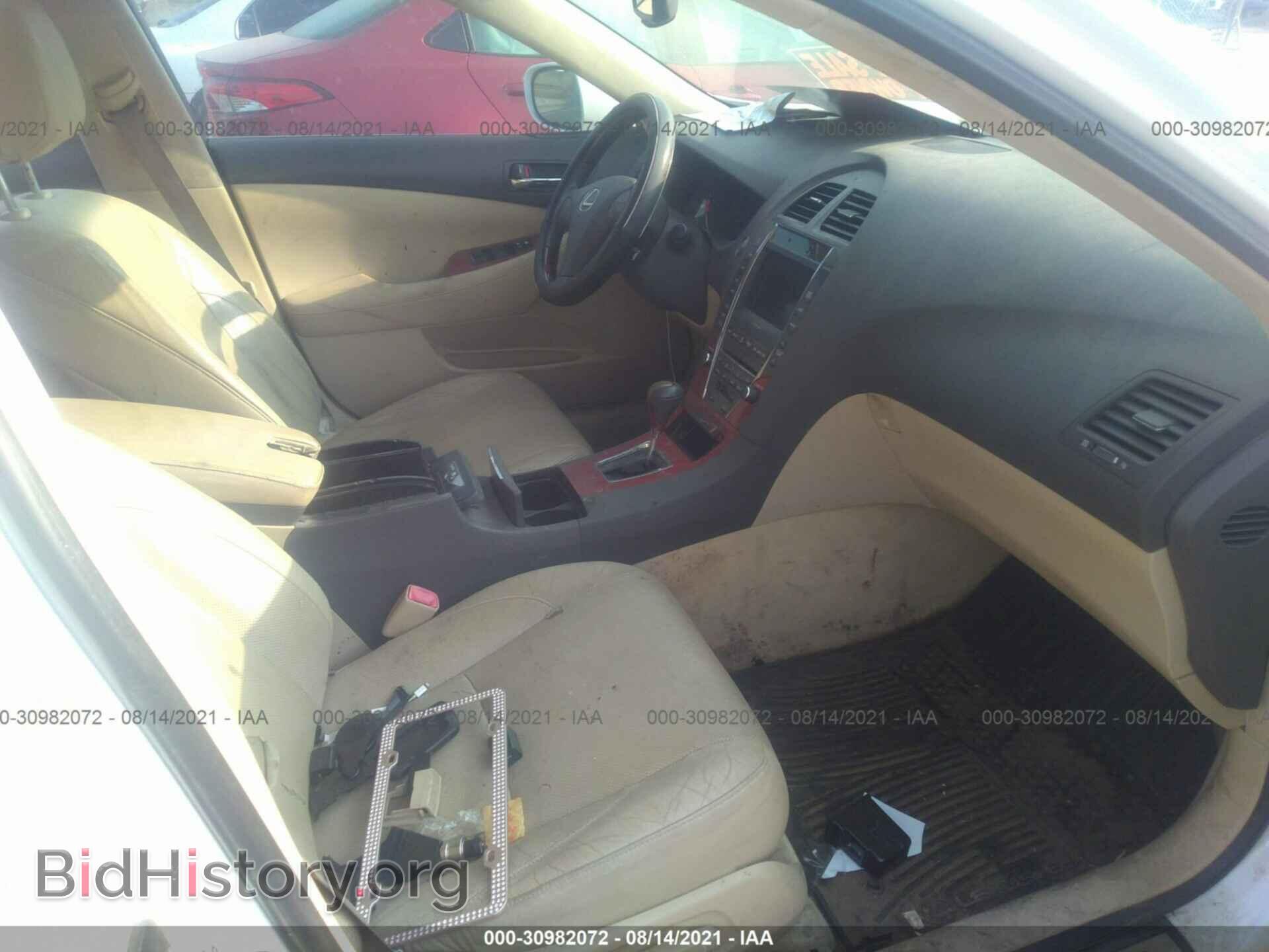 2009 LEXUS ES 350 - VIN: JTHBJ46G492324229 - Фото 5