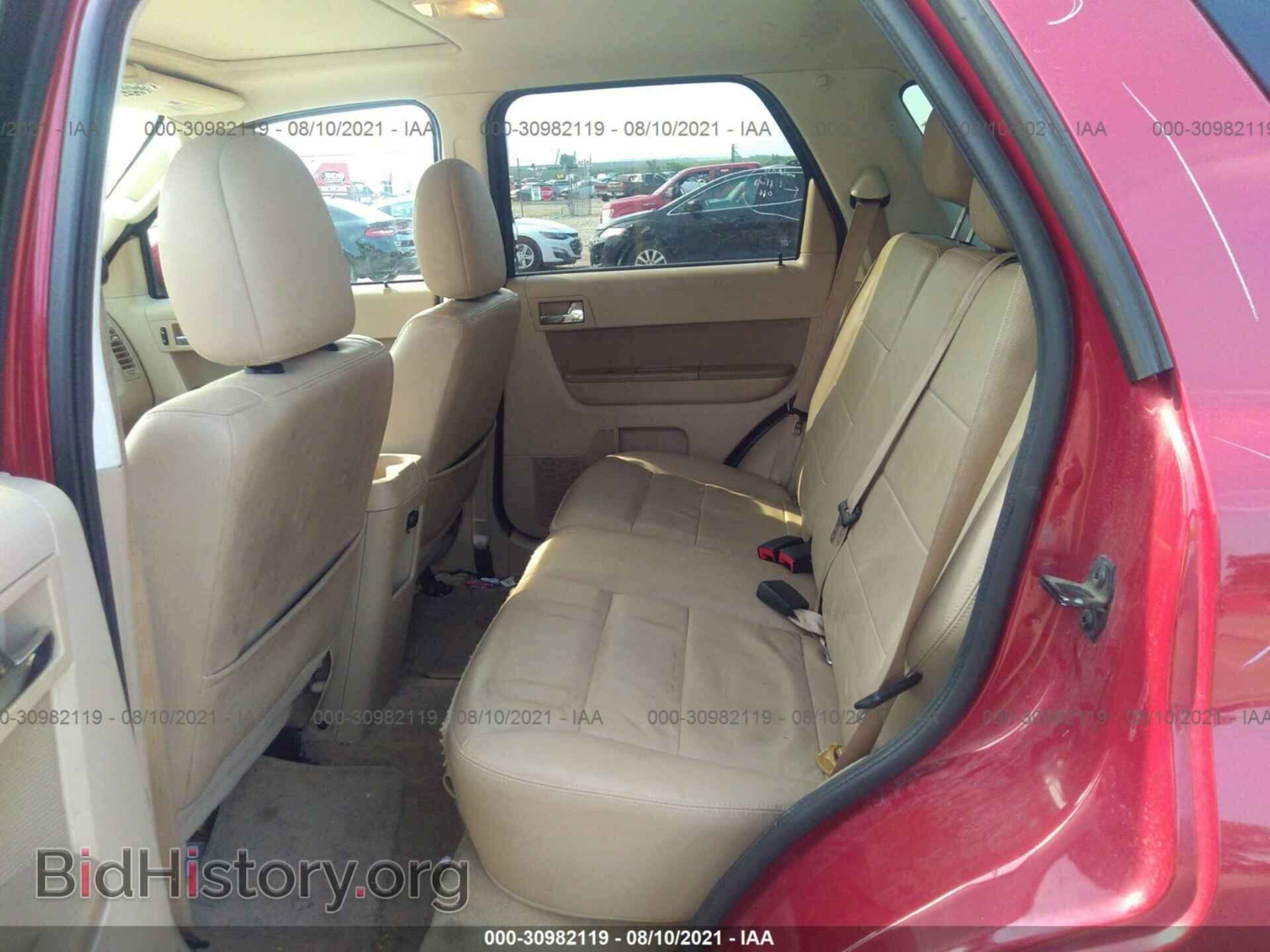 2011 FORD ESCAPE - VIN: 1FMCU9EG2BKA49621 - Фото 8