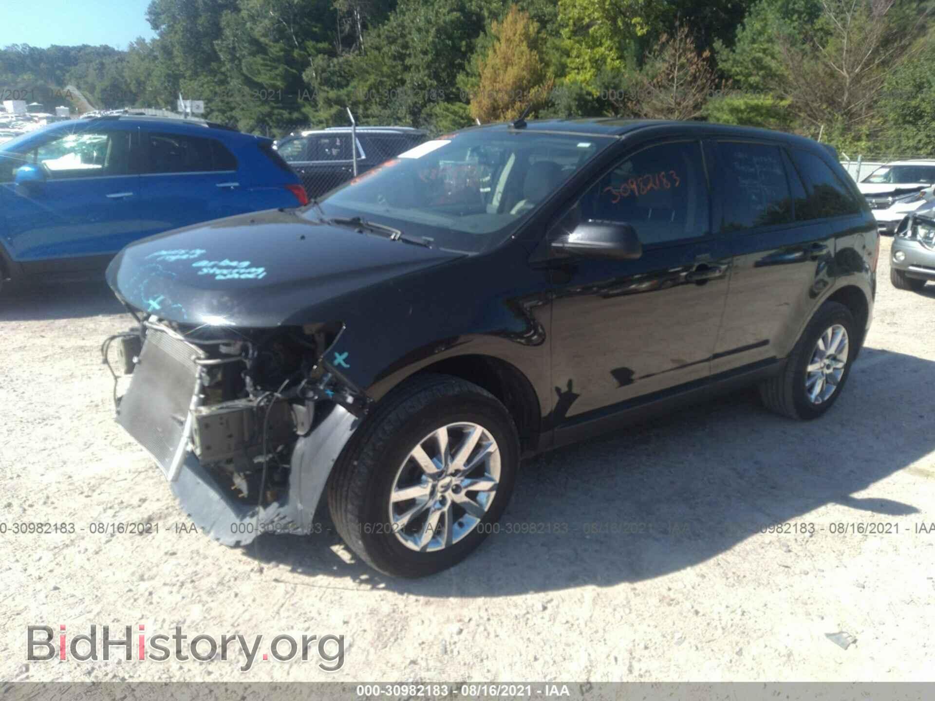 2013 FORD EDGE - VIN: 2FMDK3JC4DBB05596 - Фото 2