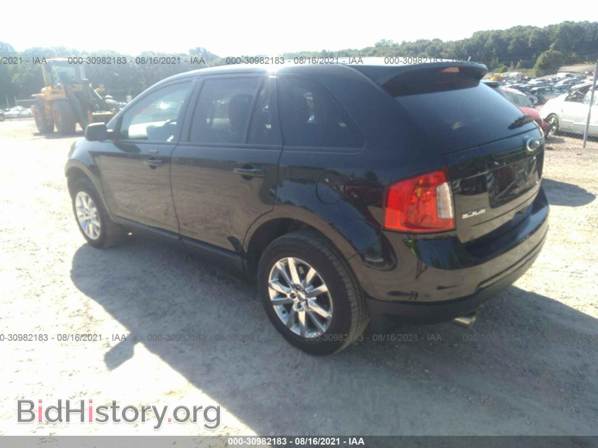 2013 FORD EDGE - VIN: 2FMDK3JC4DBB05596 - Фото 3