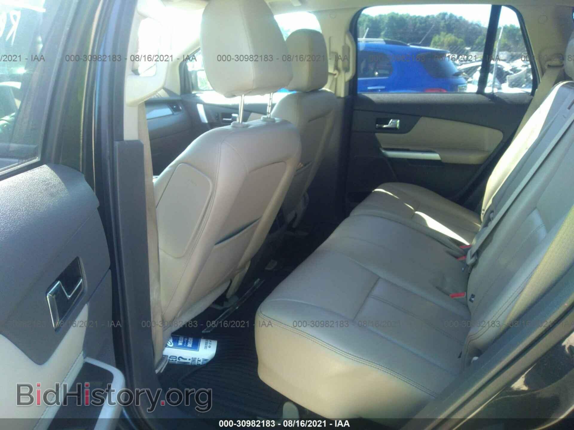 2013 FORD EDGE - VIN: 2FMDK3JC4DBB05596 - Фото 8