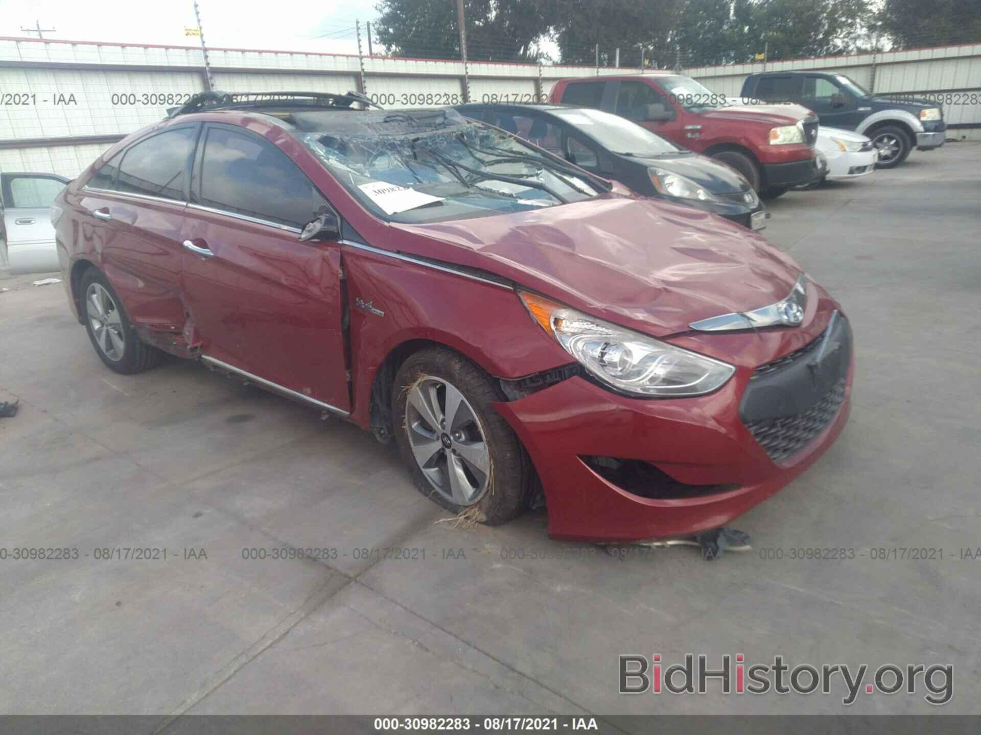 Фотография KMHEC4A40CA037162 - HYUNDAI SONATA 2012