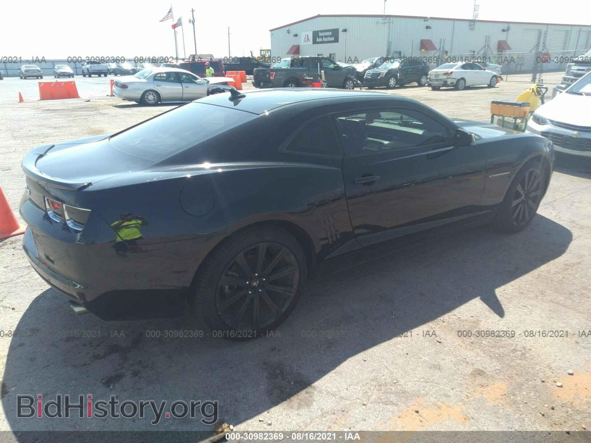 2013 CHEVROLET CAMARO - VIN: 2G1FE1E30D9107512 - Фото 4
