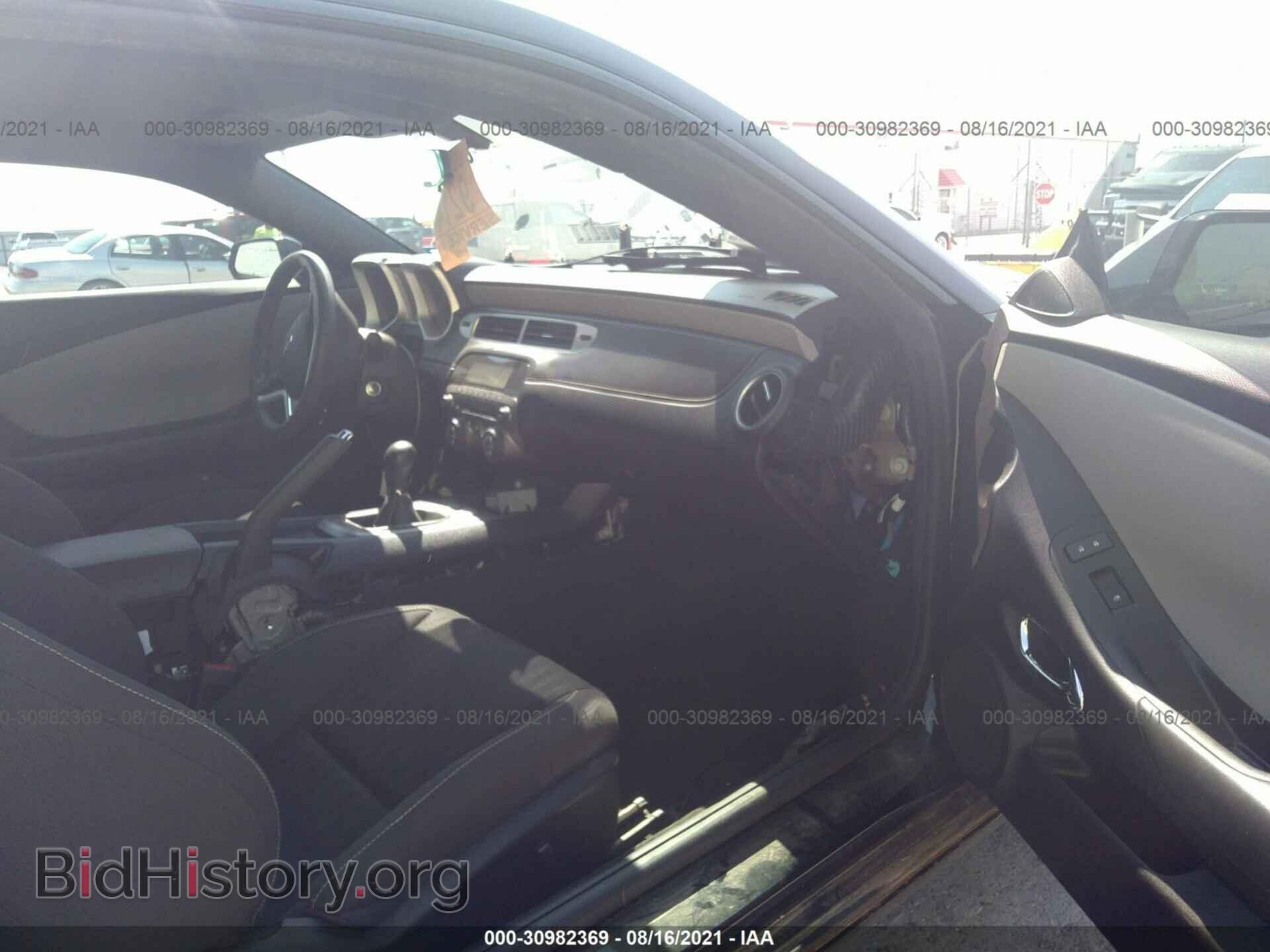 2013 CHEVROLET CAMARO - VIN: 2G1FE1E30D9107512 - Фото 5