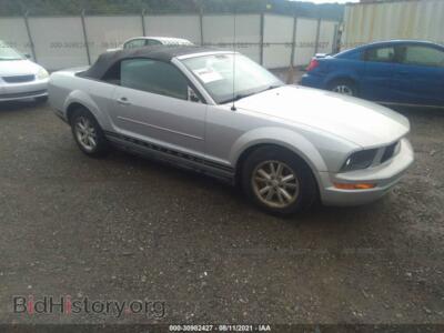 2007 Ford MUSTANG DELUXE/PREMIUM, silver — VIN 1ZVFT84N475328070, IAAI
