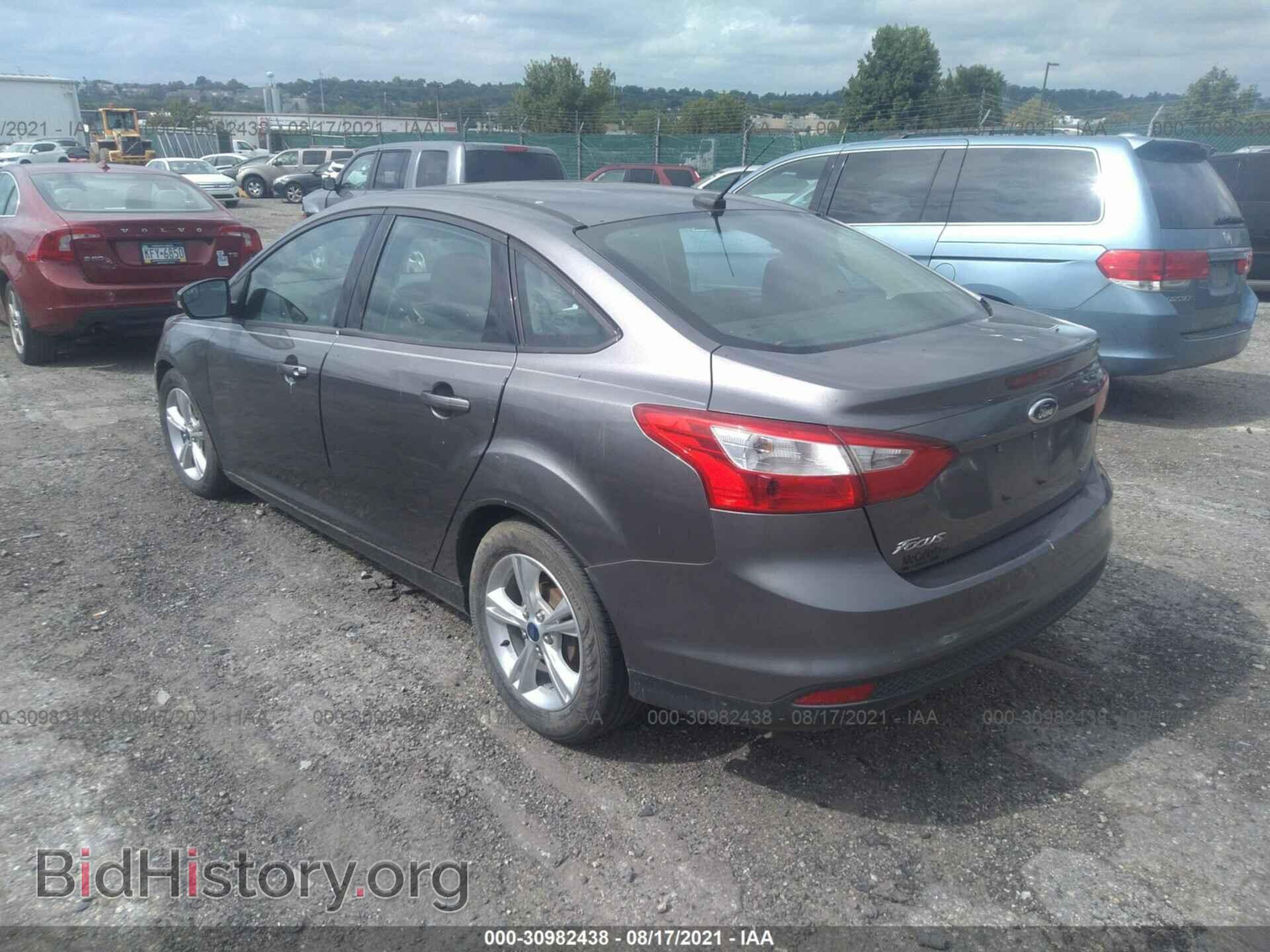 2014 FORD FOCUS - VIN: 1FADP3F27EL344685 - Фото 3