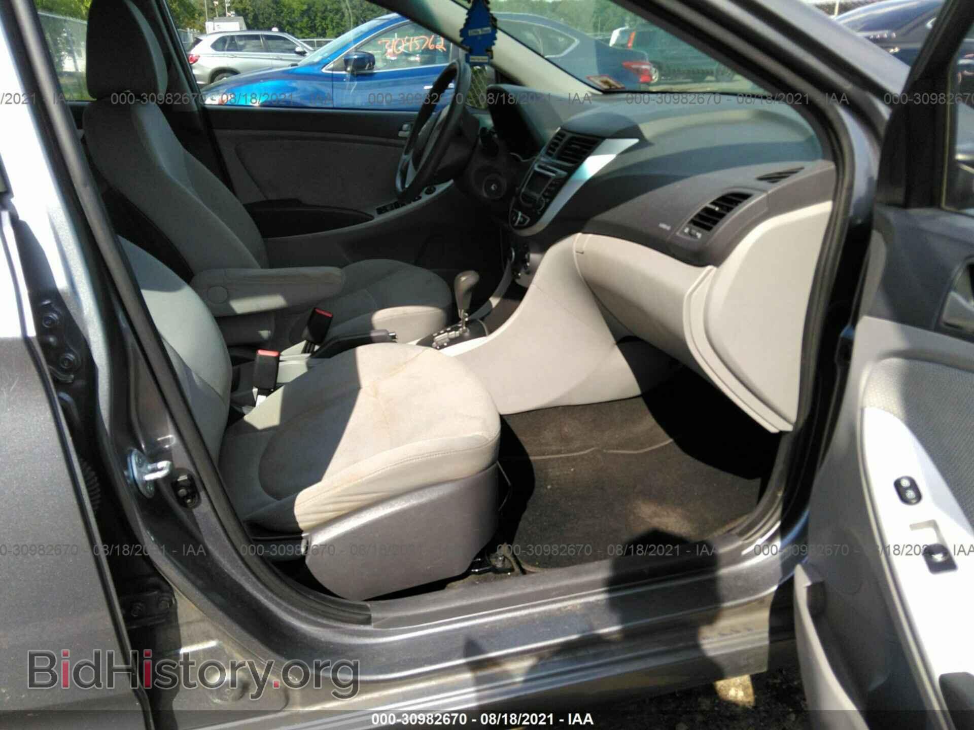 2013 HYUNDAI ACCENT - VIN: KMHCT4AE7DU490677 - Photo 5