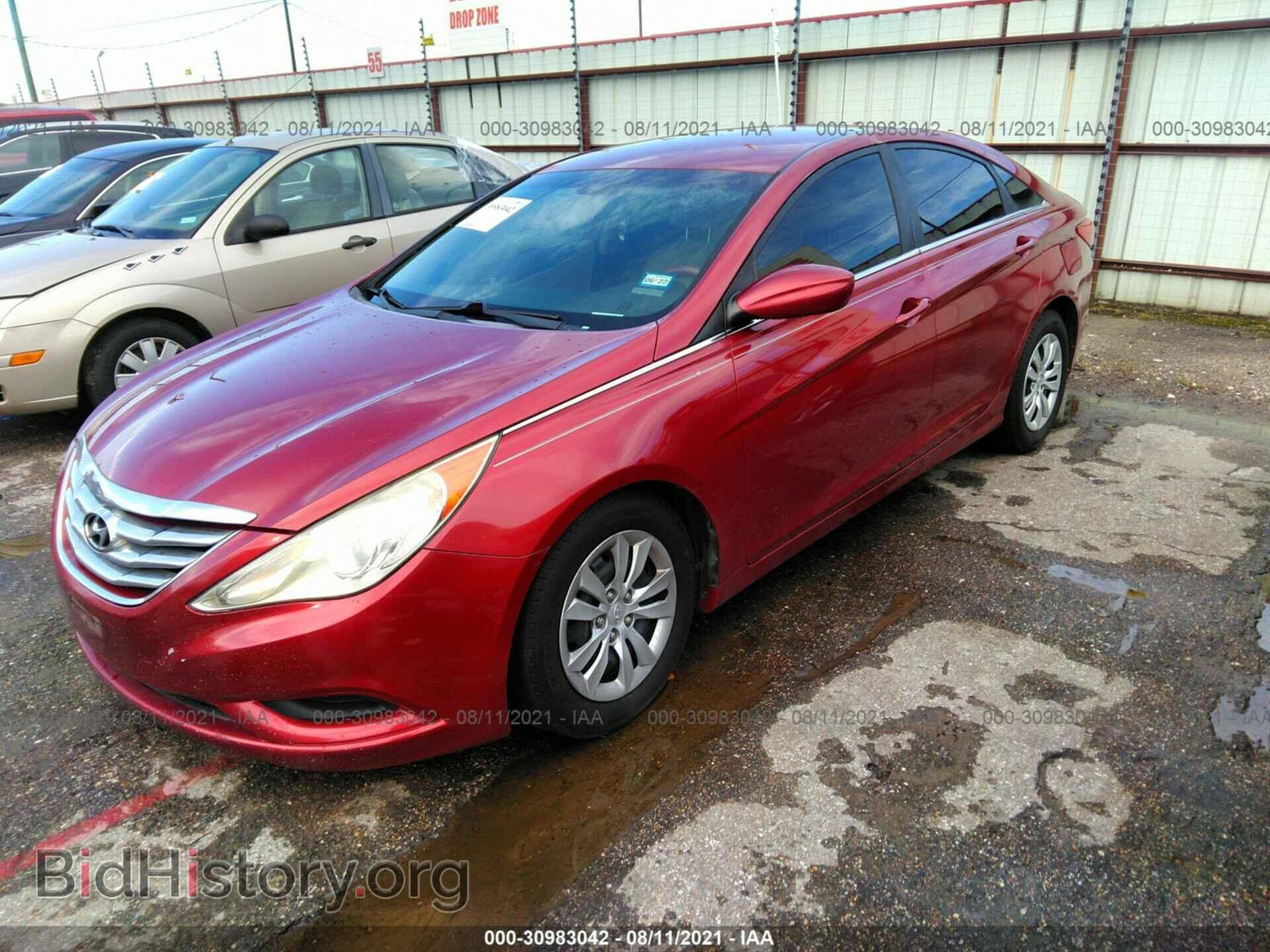 2011 HYUNDAI SONATA - VIN: 5NPEB4AC3BH071036 - Фото 2