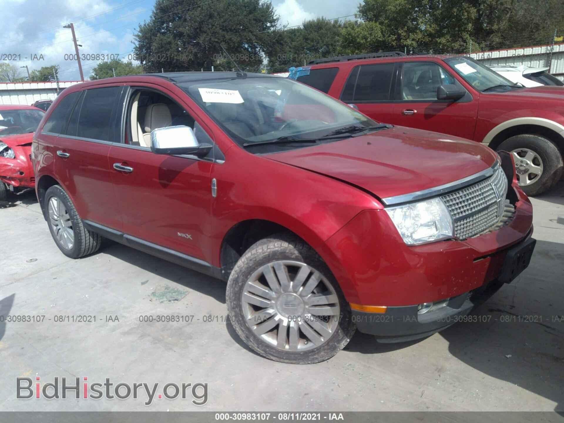 Фотография 2LMDJ6JC1ABJ17497 - LINCOLN MKX 2010