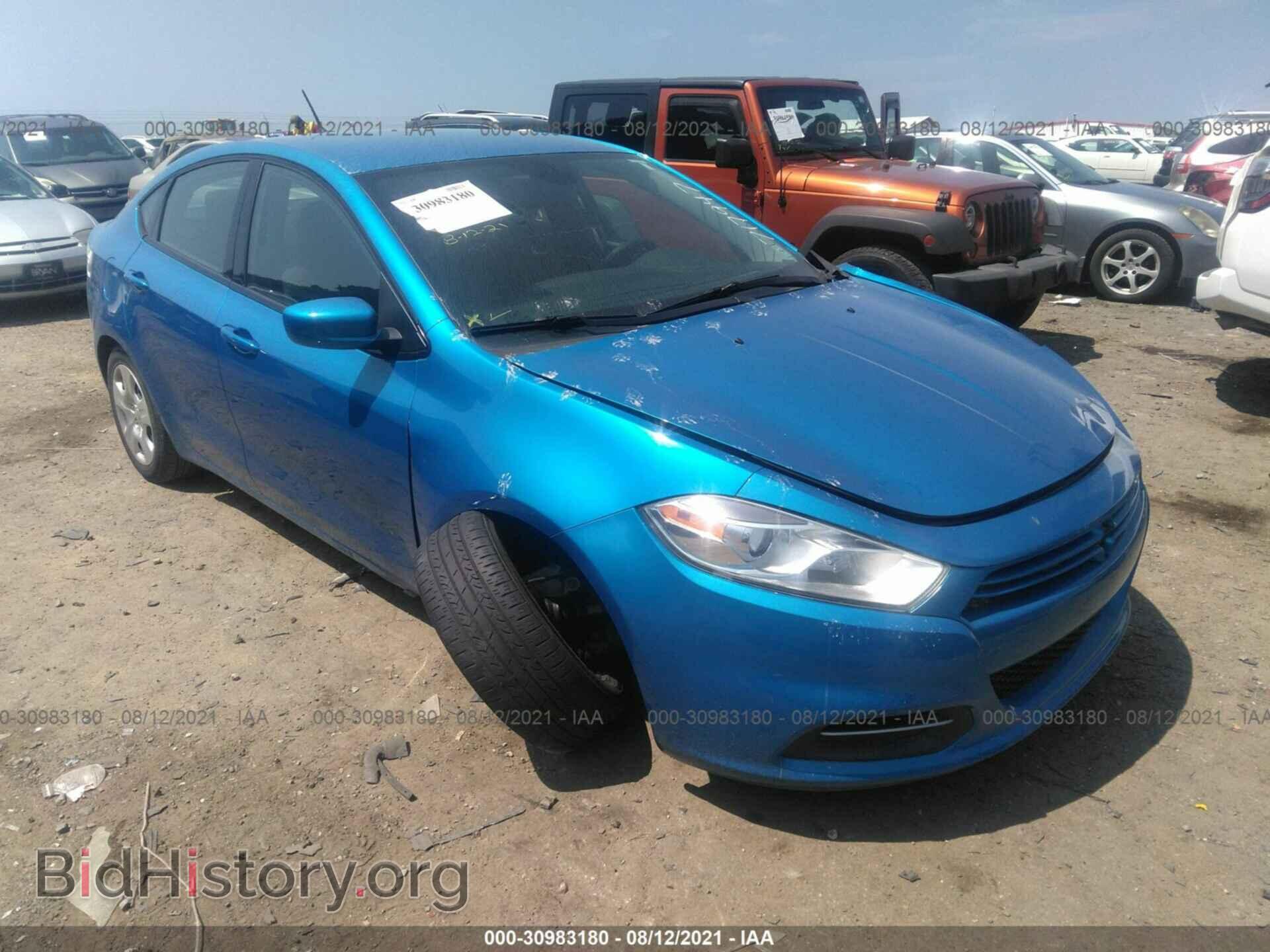 Фотография 1C3CDFAA3GD717947 - DODGE DART 2016