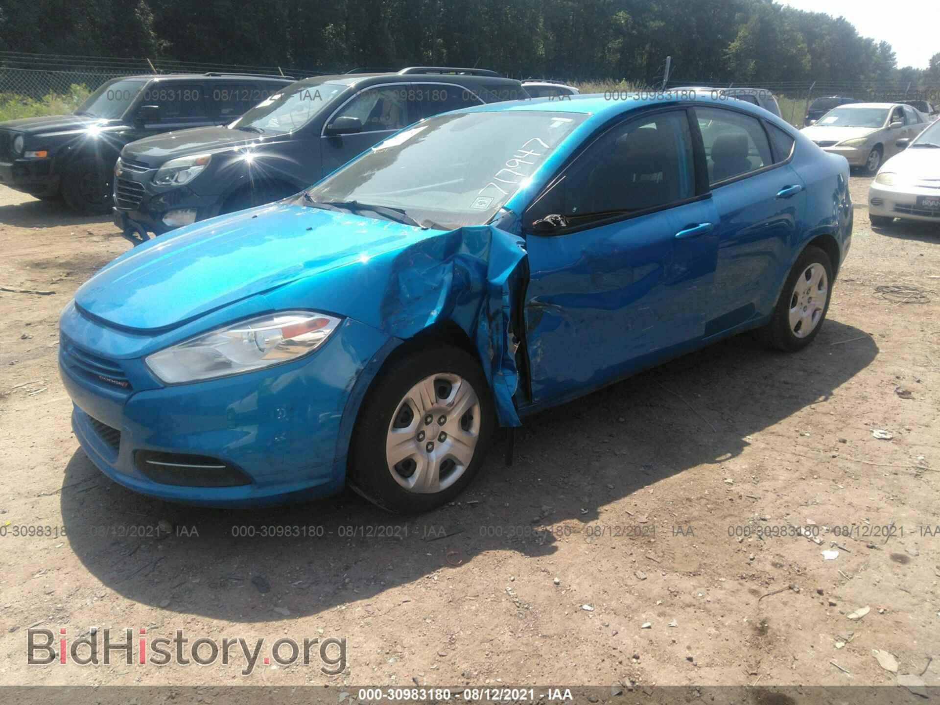 2016 DODGE DART - VIN: 1C3CDFAA3GD717947 - Фото 2