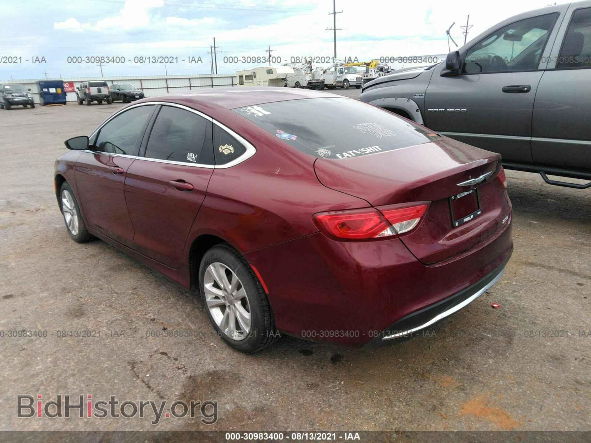 2015 CHRYSLER 200 - VIN: 1C3CCCAB0FN749354 - Фото 3