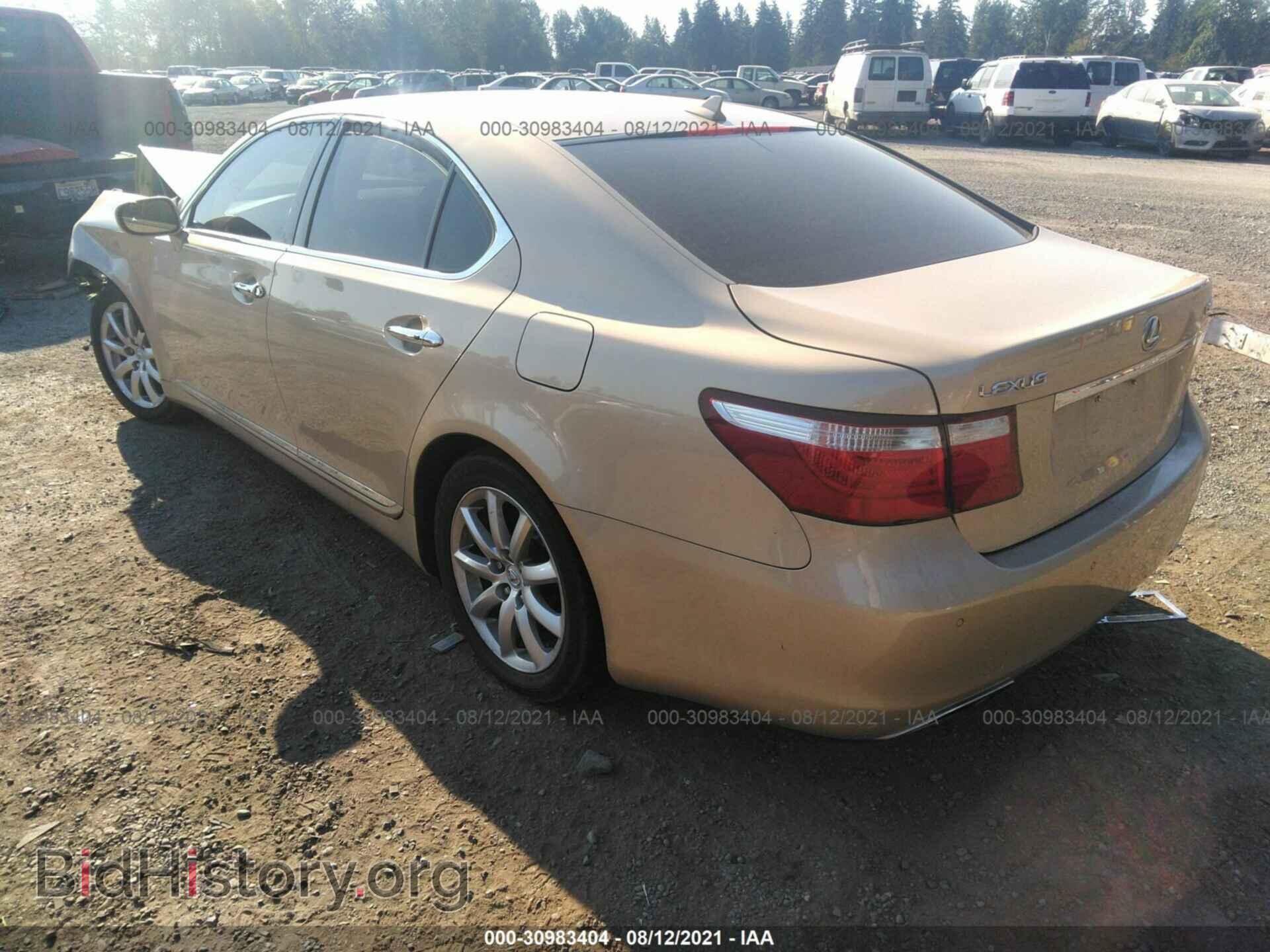 2009 LEXUS LS 460 - VIN: JTHCL46F695002373 - Фото 3