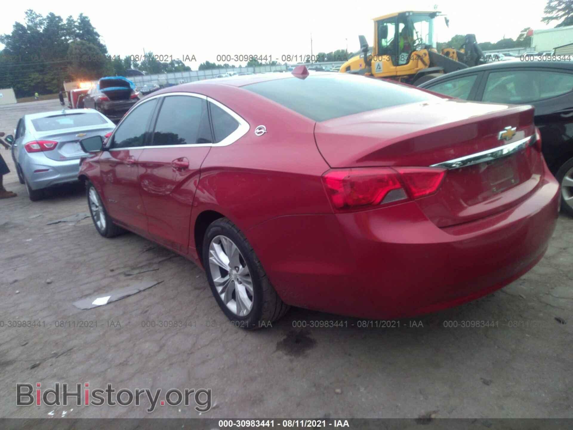 2014 CHEVROLET IMPALA - VIN: 1G1115SL2EU101829 - Фото 3