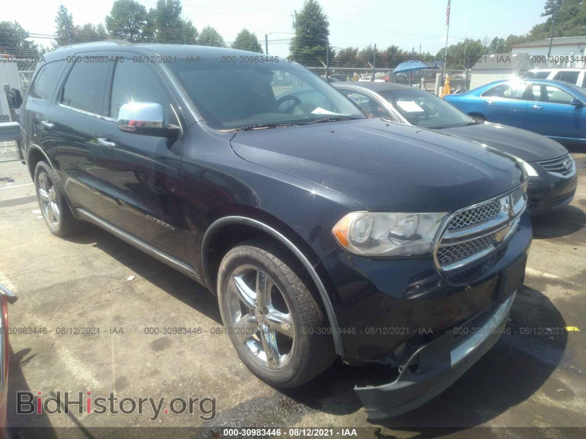 Photo 1C4SDHET2CC202517 - DODGE DURANGO 2012