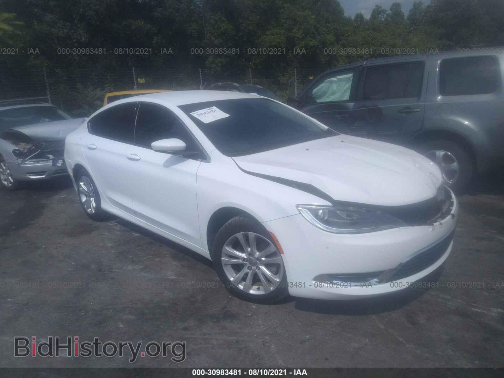 Photo 1C3CCCAB7FN680923 - CHRYSLER 200 2015