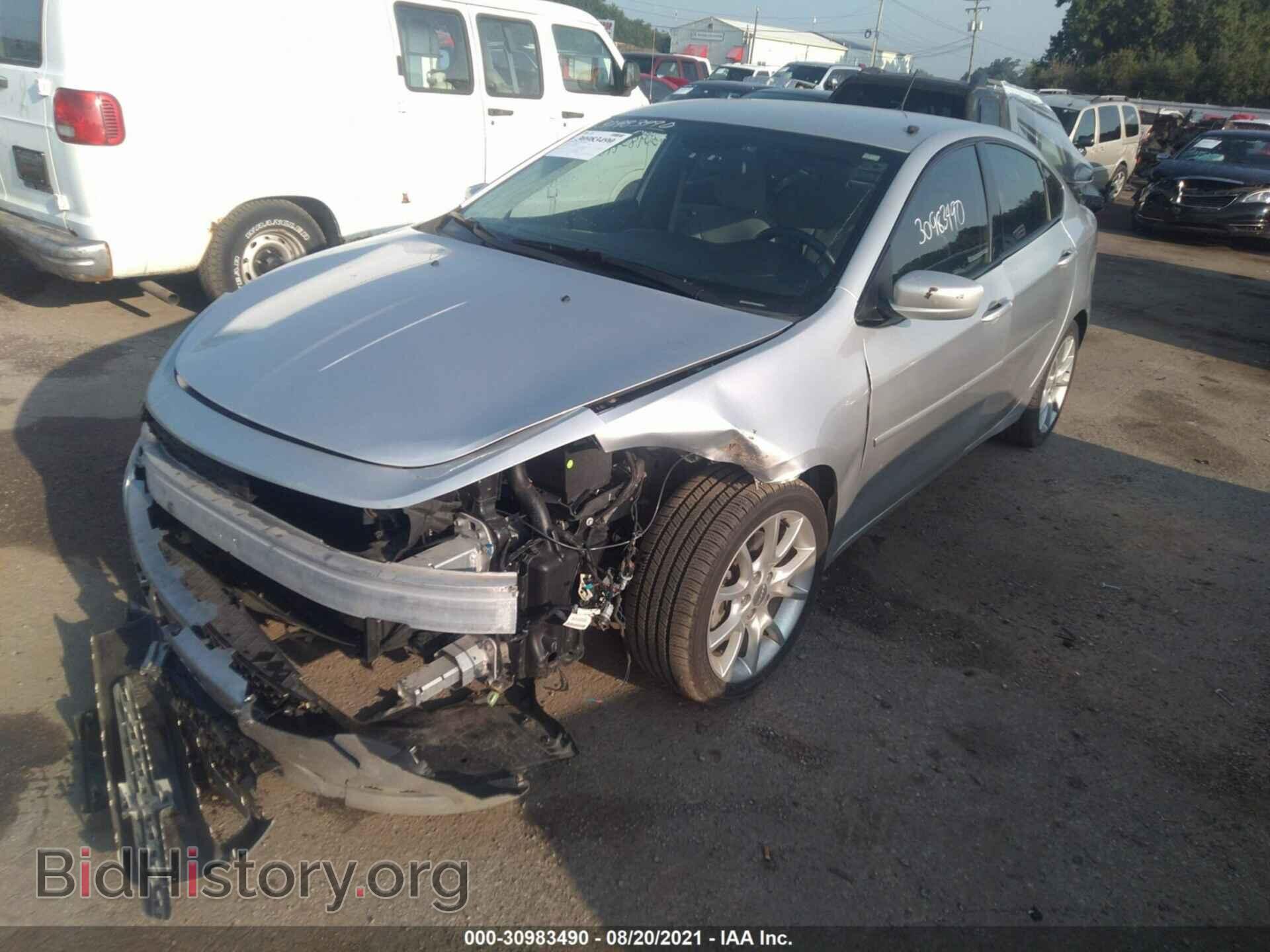 2013 DODGE DART - VIN: 1C3CDFBA8DD170569 - Фото 2