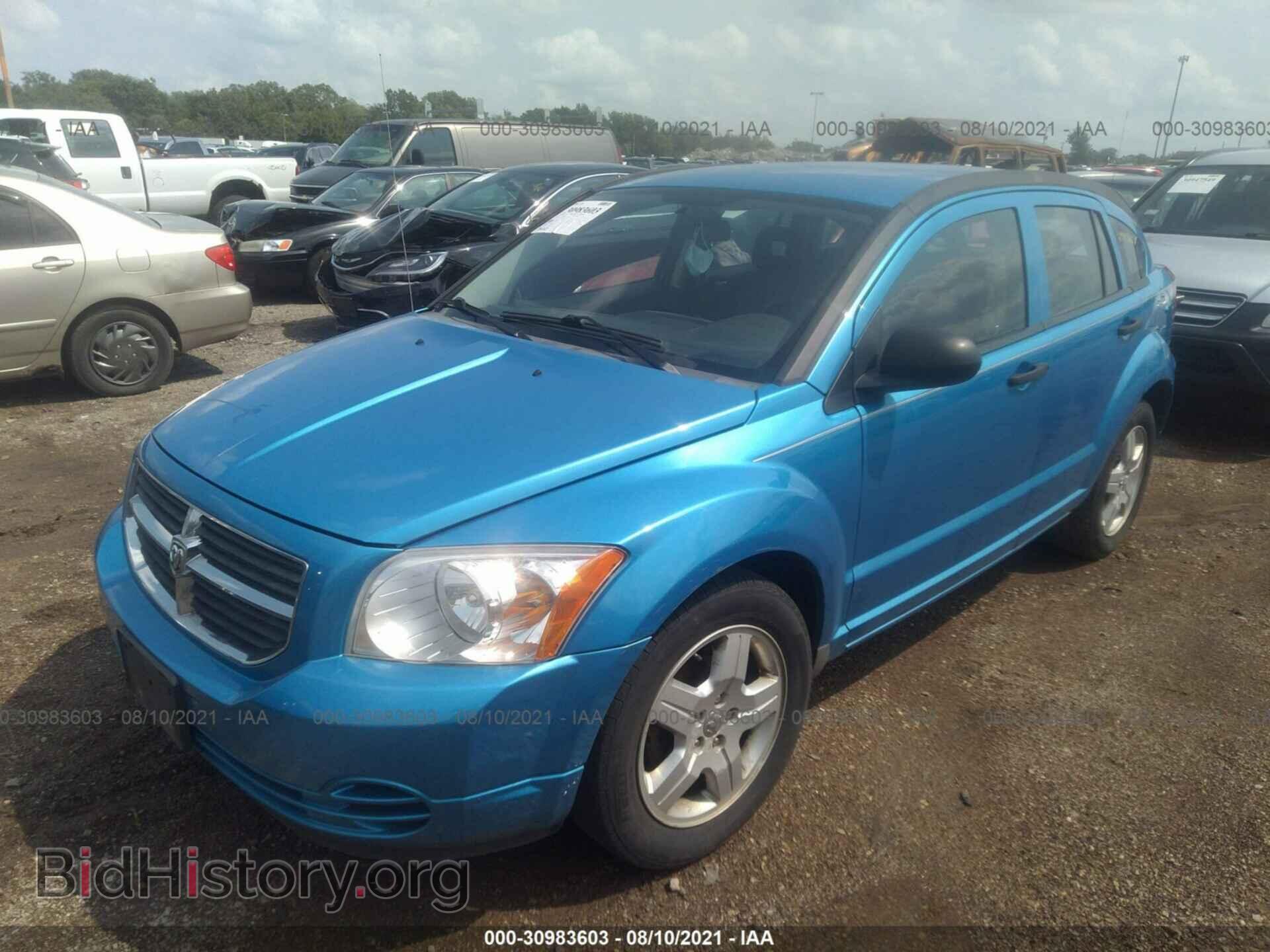 2008 DODGE CALIBER - VIN: 1B3HB48B48D507421 - Фото 2