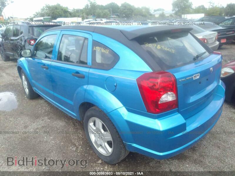 2008 Dodge CALIBER (VIN 1B3HB48B48D507421) — фото 3 из 11