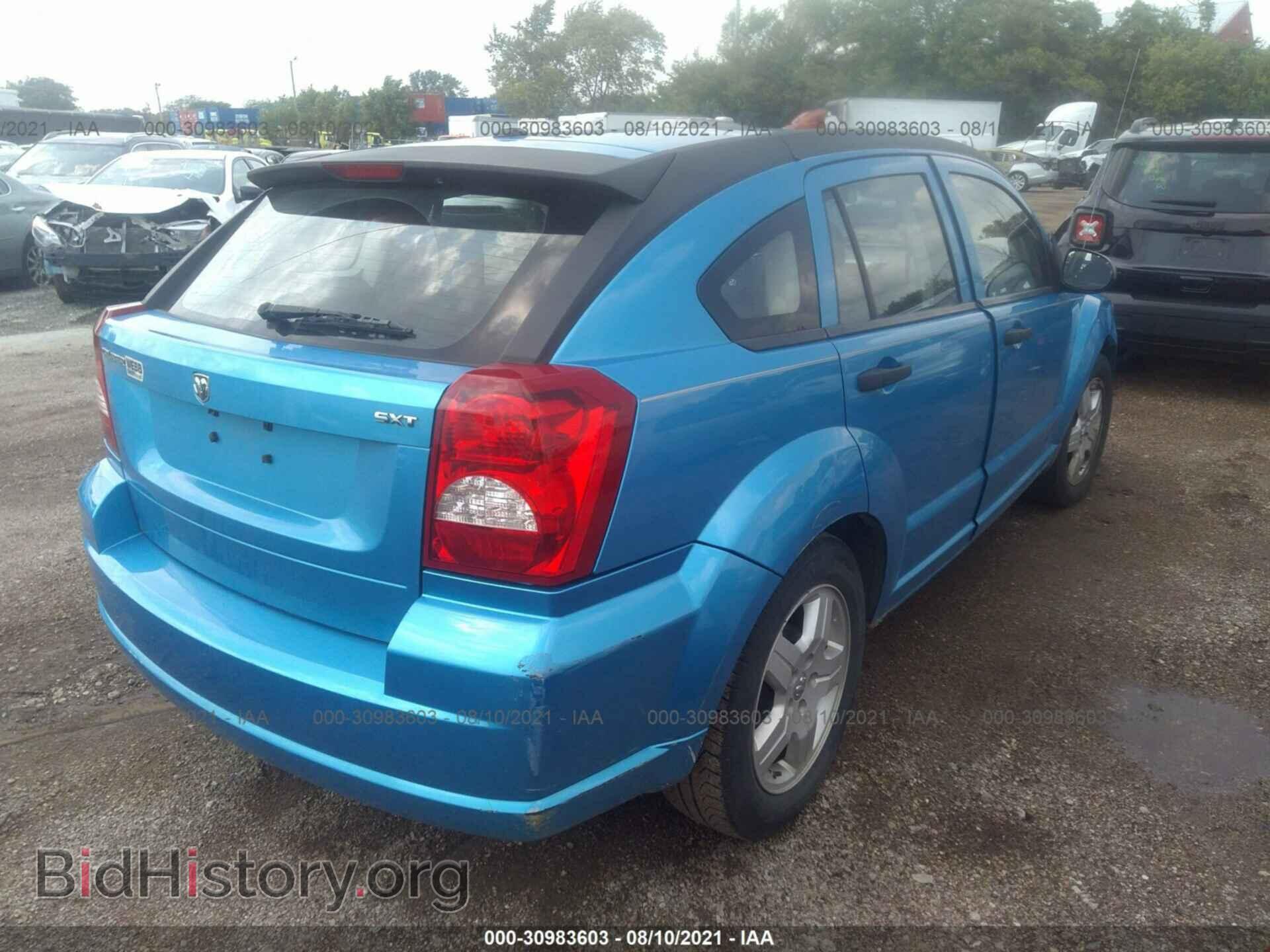 2008 DODGE CALIBER - VIN: 1B3HB48B48D507421 - Фото 4