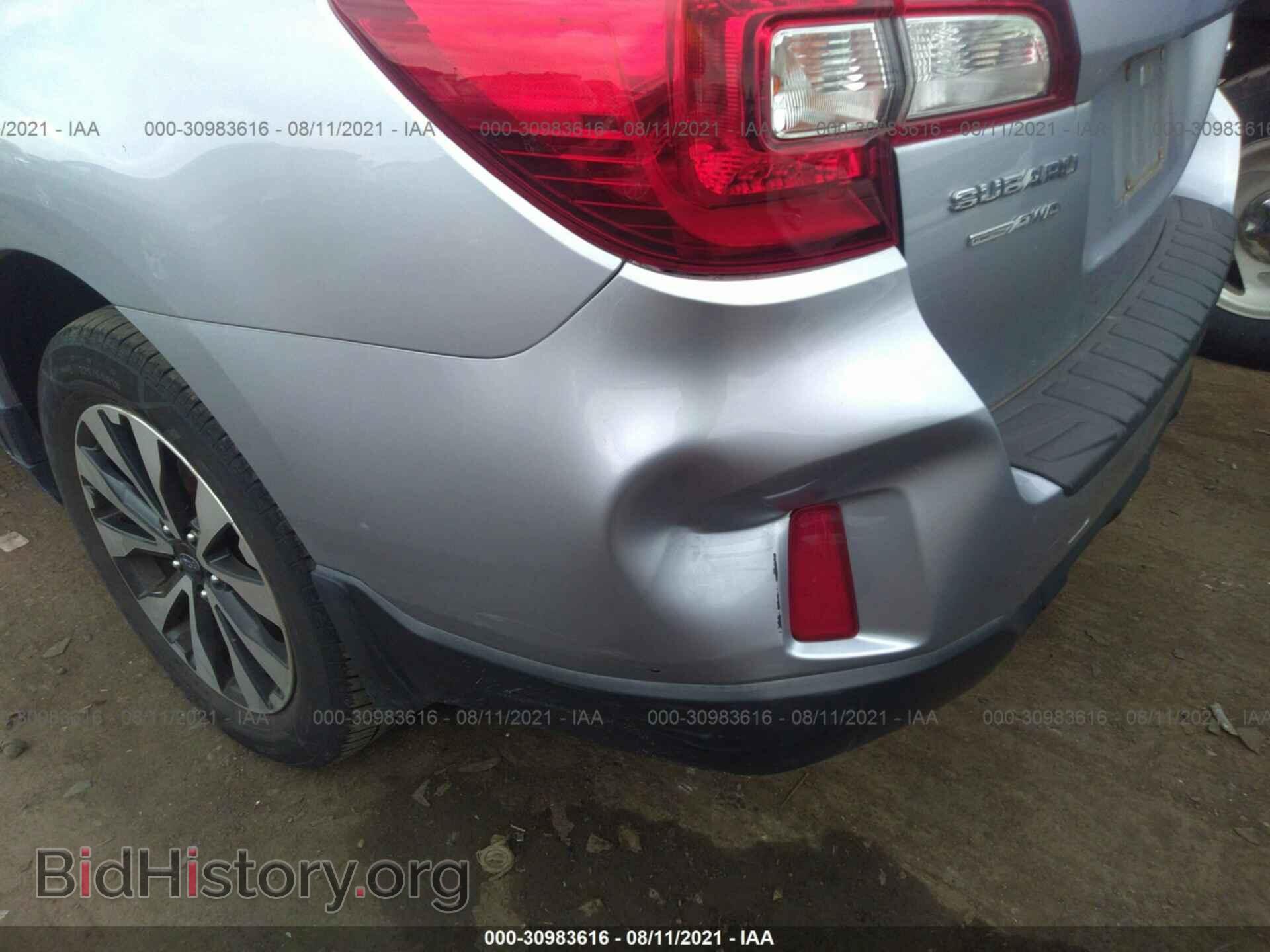 2016 SUBARU OUTBACK - VIN: 4S4BSENC3G3284652 - Фото 6