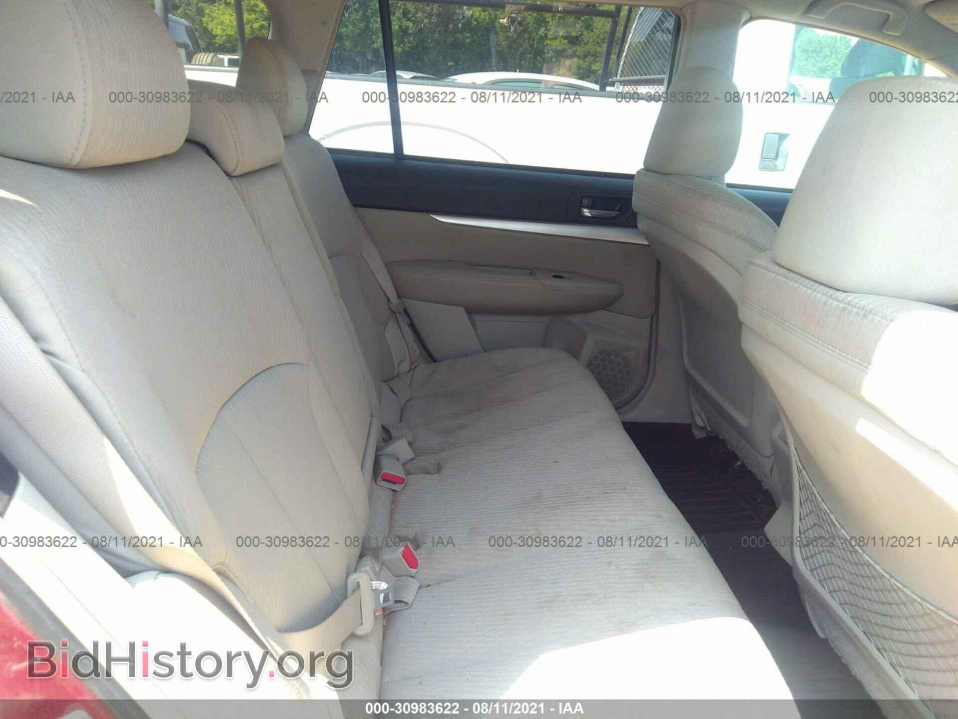 2011 SUBARU OUTBACK - VIN: 4S4BRBCC8B3315108 - Фото 8