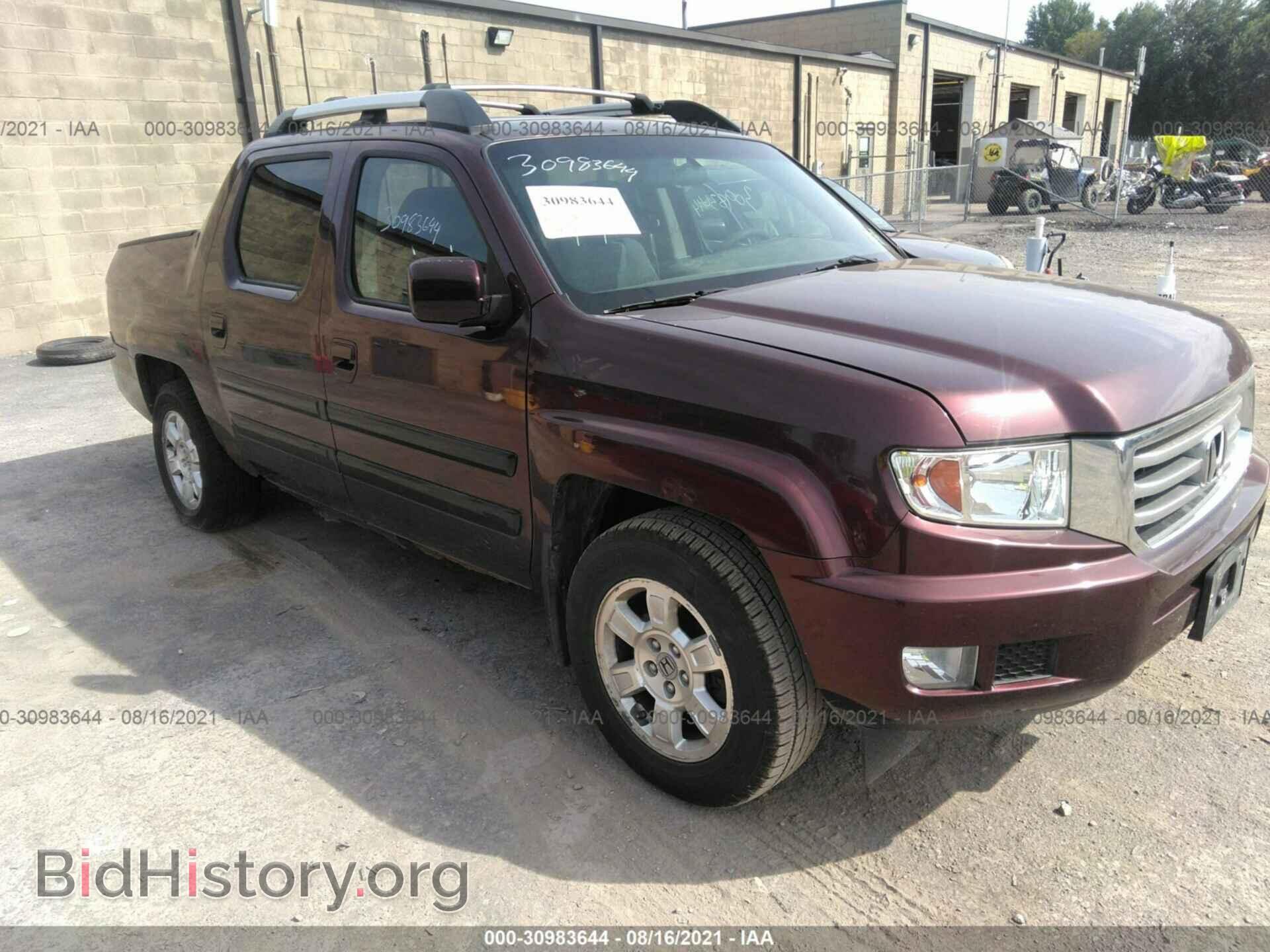 Photo 5FPYK1F41CB451268 - HONDA RIDGELINE 2012