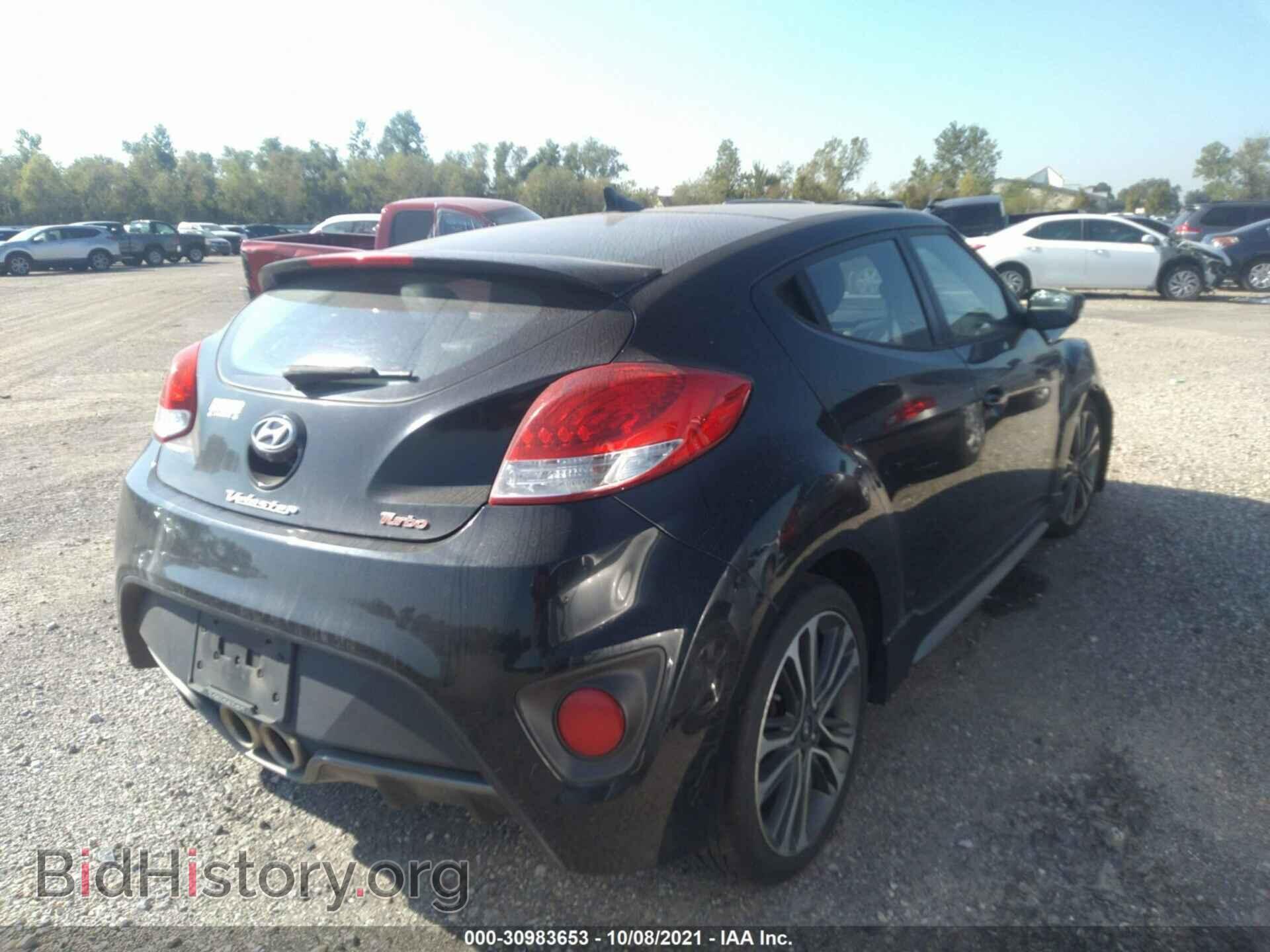 2016 HYUNDAI VELOSTER - VIN: KMHTC6AEXGU275407 - Фото 4